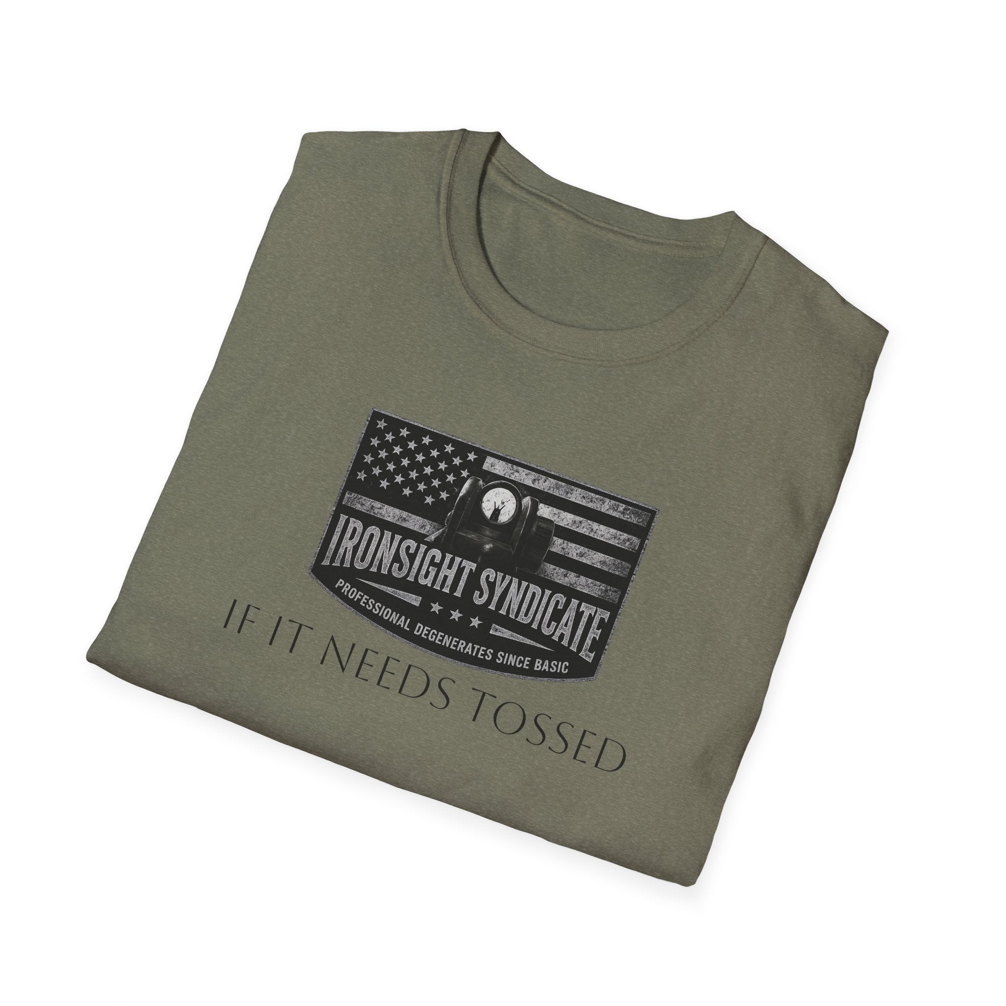 Toss It.  Funny Hand Grenade Tee