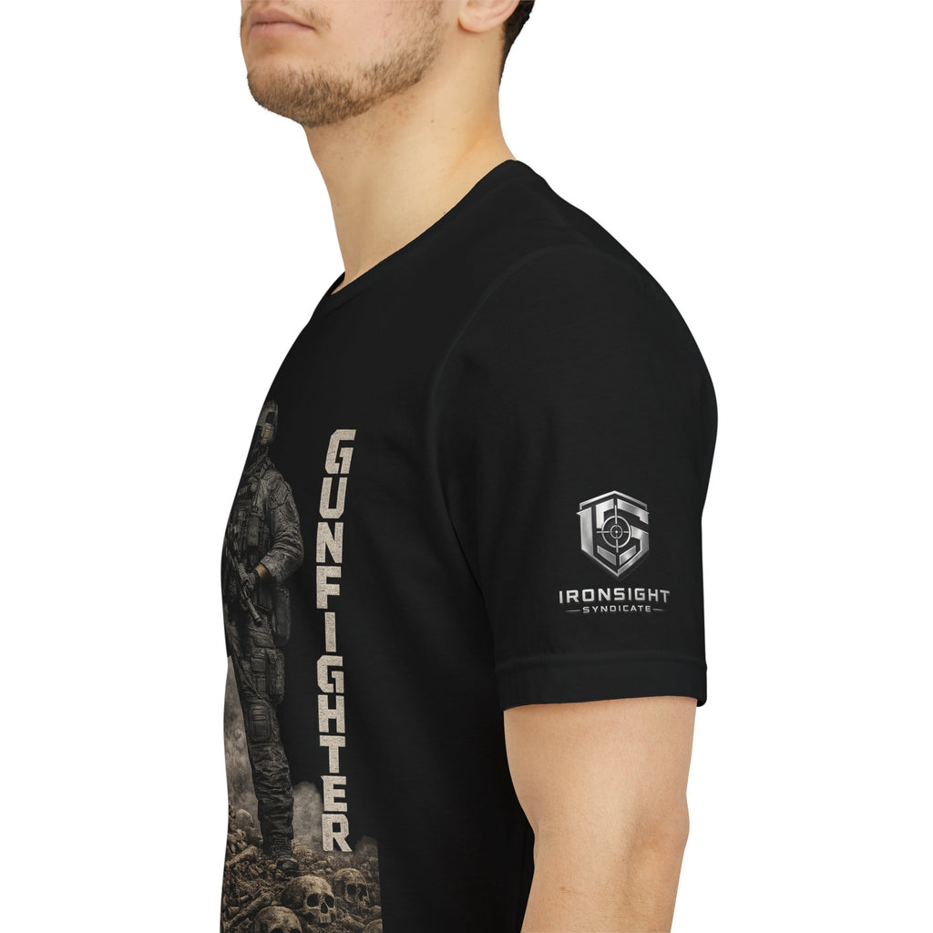 Last Gunfighter Infantry Inspired Patriotic T-Shirt | Ironsight Syndicate