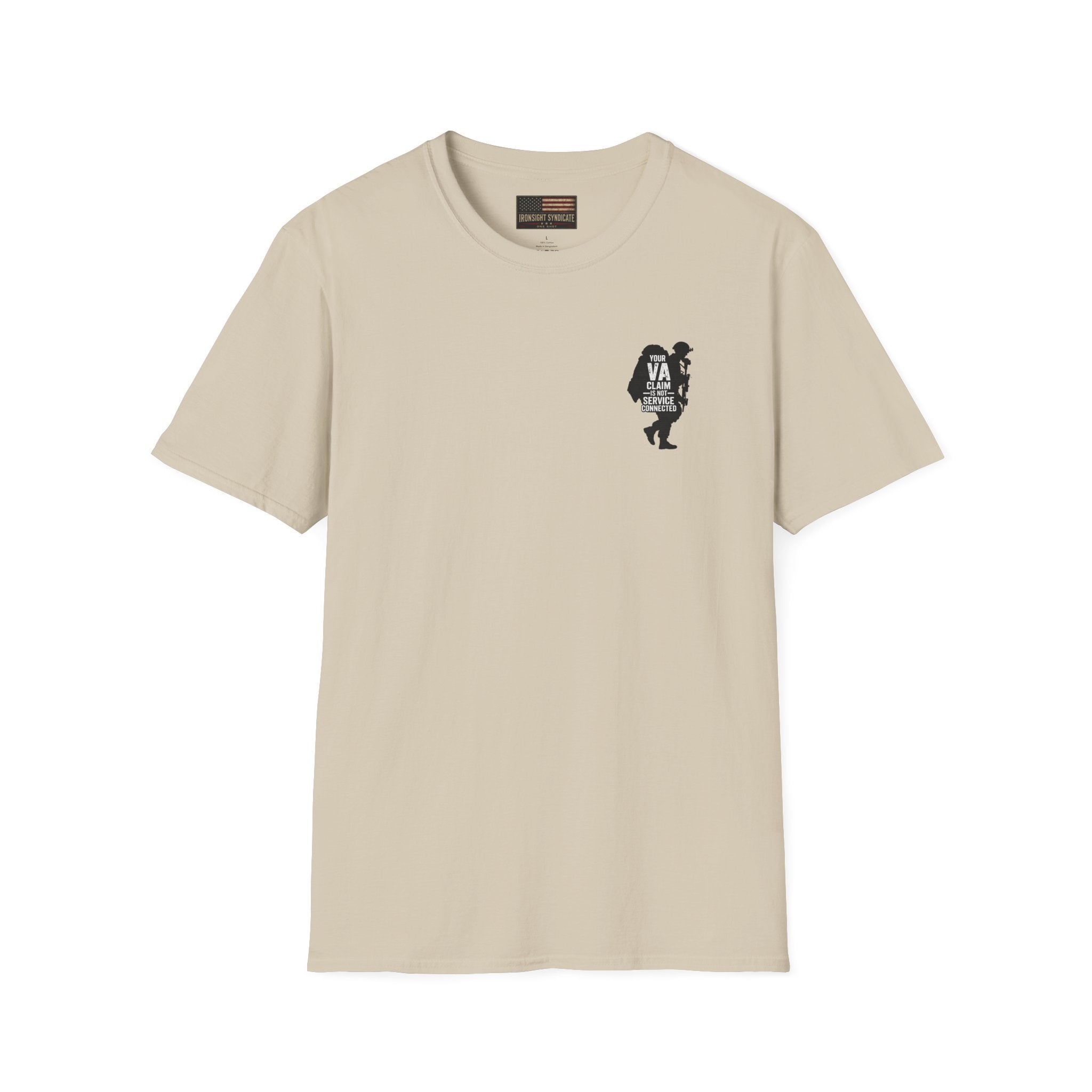 You Survived the War, Good Luck with the Paperwork T-Shirt (Black Graphic)