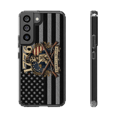 1776 commemorative Clear Impact-Resistant Phone Case
