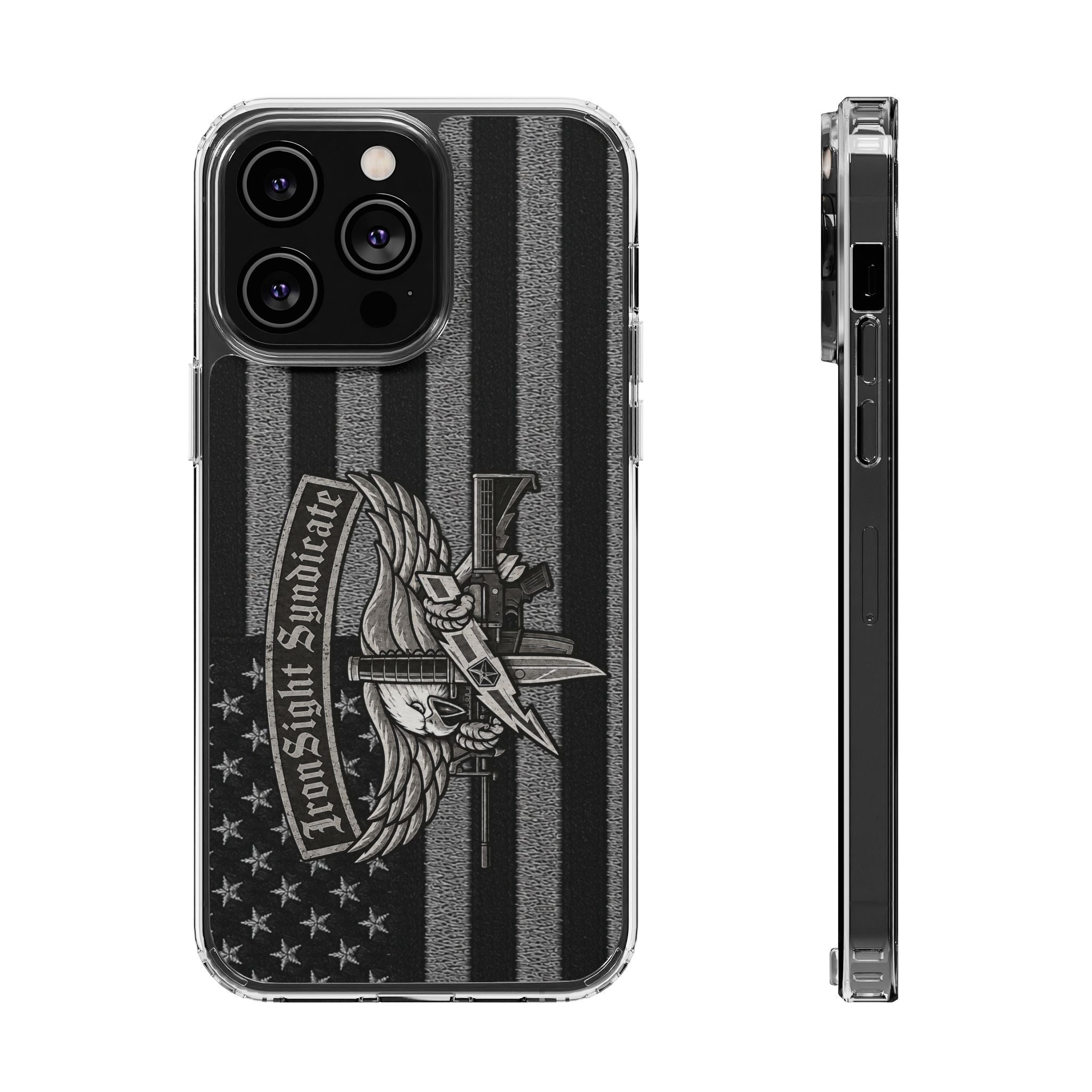 SWAT Eagle Clear Impact-Resistant Phone Case - i | Ironsight Syndicate