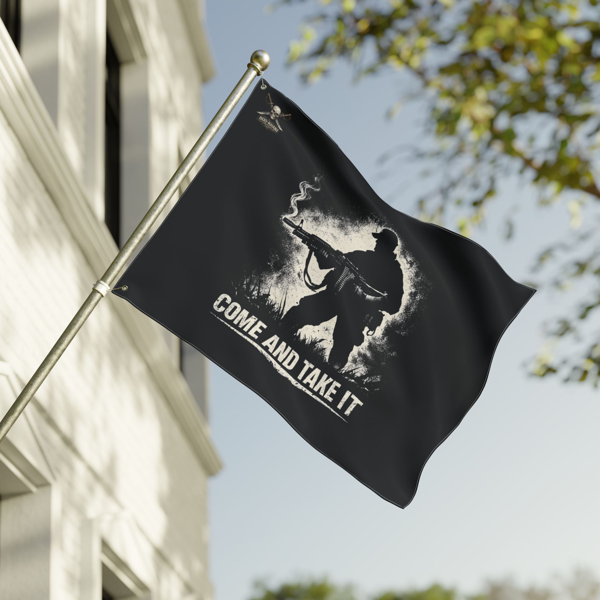 Come and Take It, Battle of Gonzalez, TX Flag — | Patriotic War Banner for Veterans & Patriots