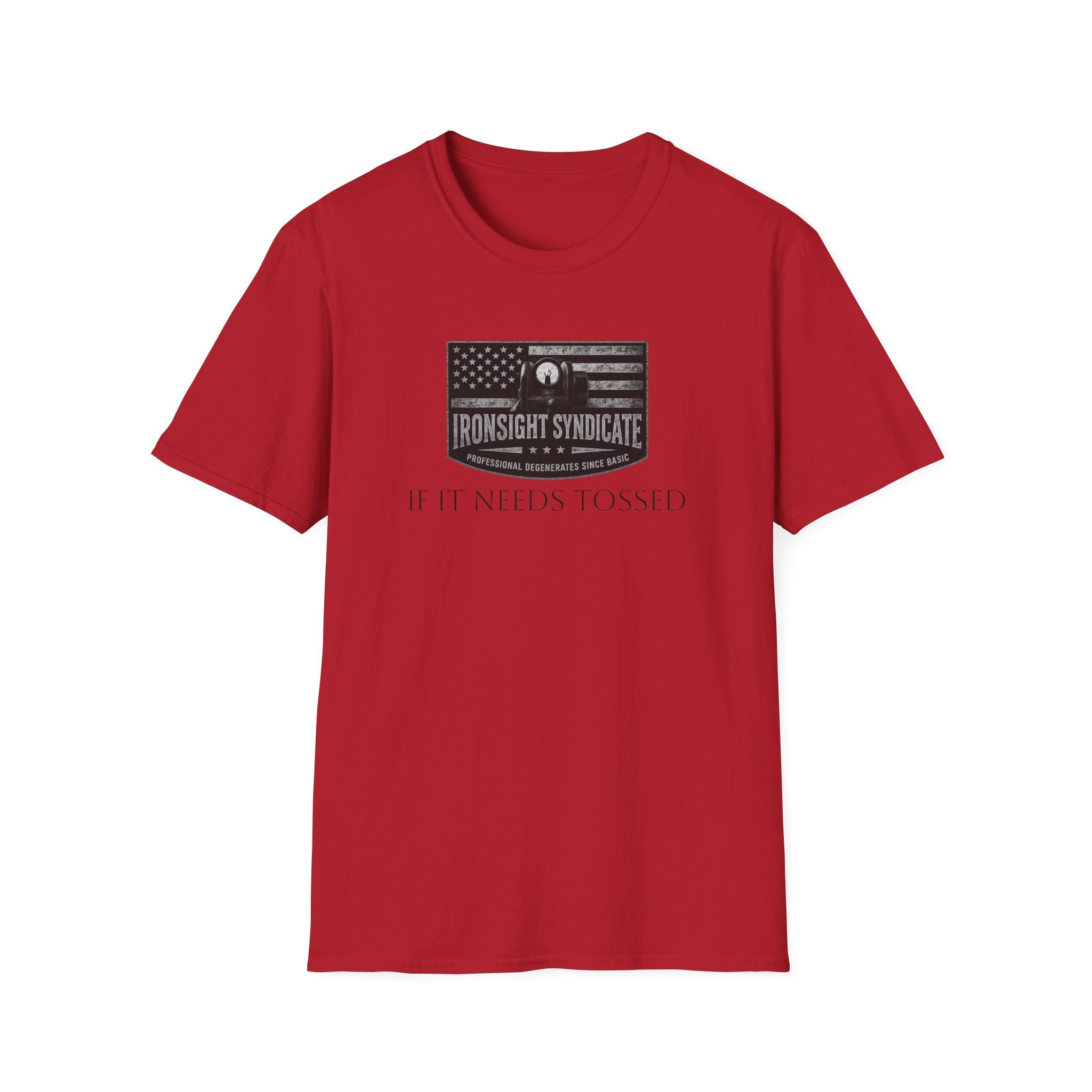 Toss It.  Funny Hand Grenade Tee