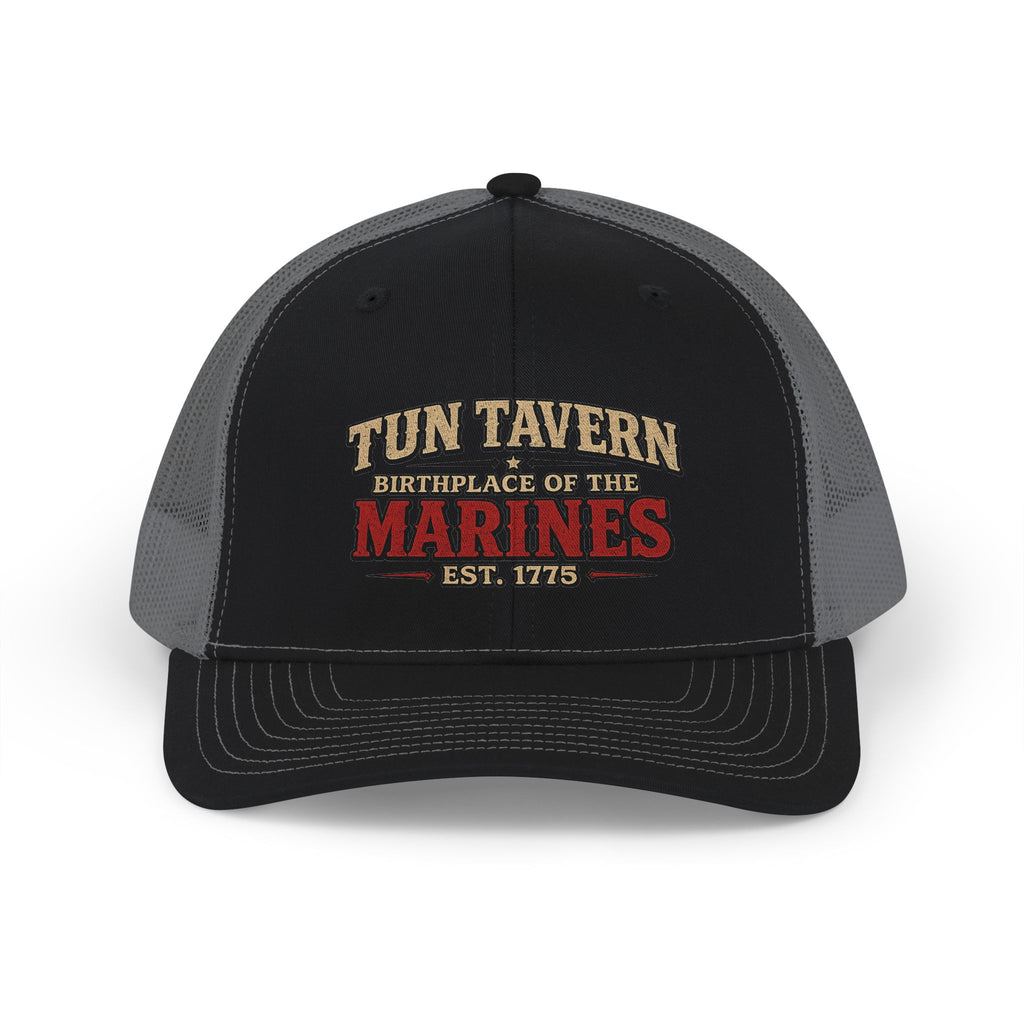 Tun Tavern, Birthplace of the Marines Trucker Cap - Vintage Military Snapback