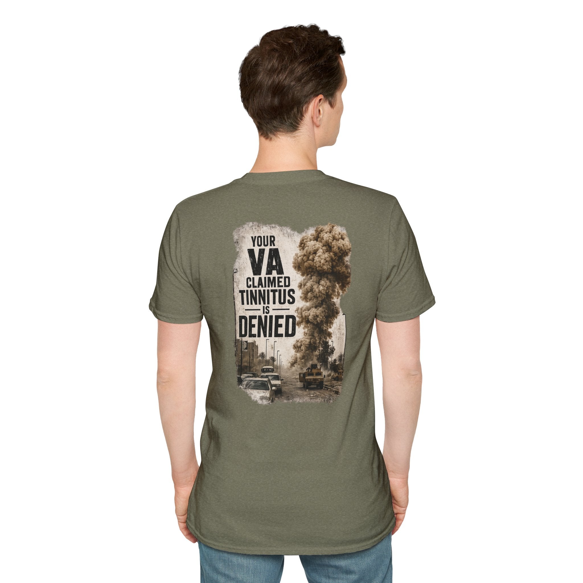 VA Tinnitus Claim Is Denied T-Shirt | Ironsight Syndicate