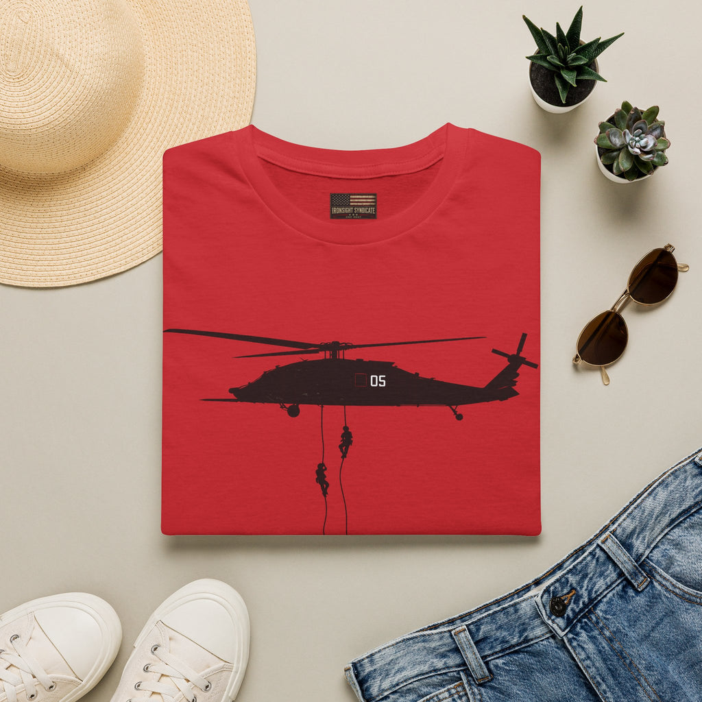 Fast Rope T‑Shirt — Military Silhouette Tee