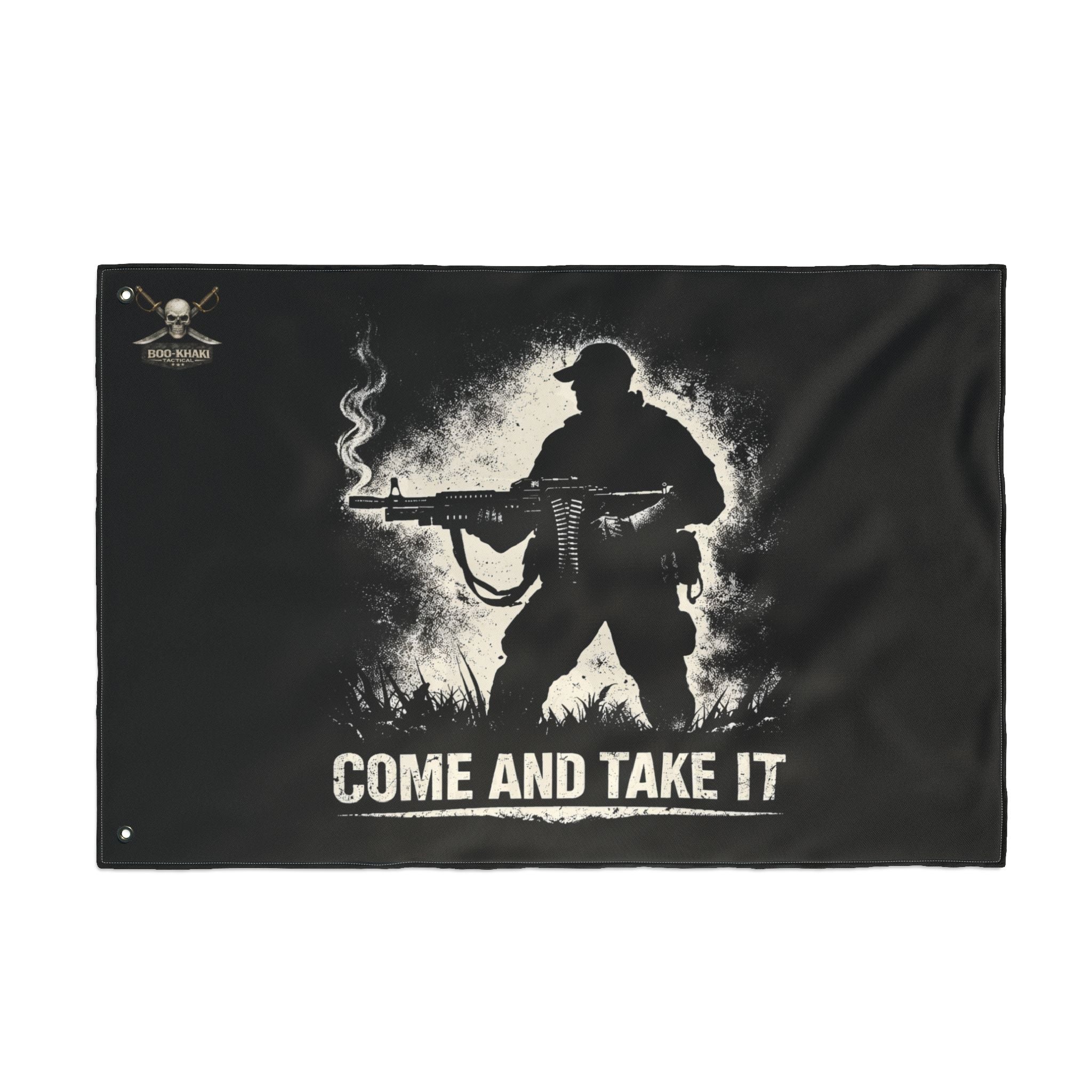 Come and Take It Flag — Double-Sided Military Soldier Banner