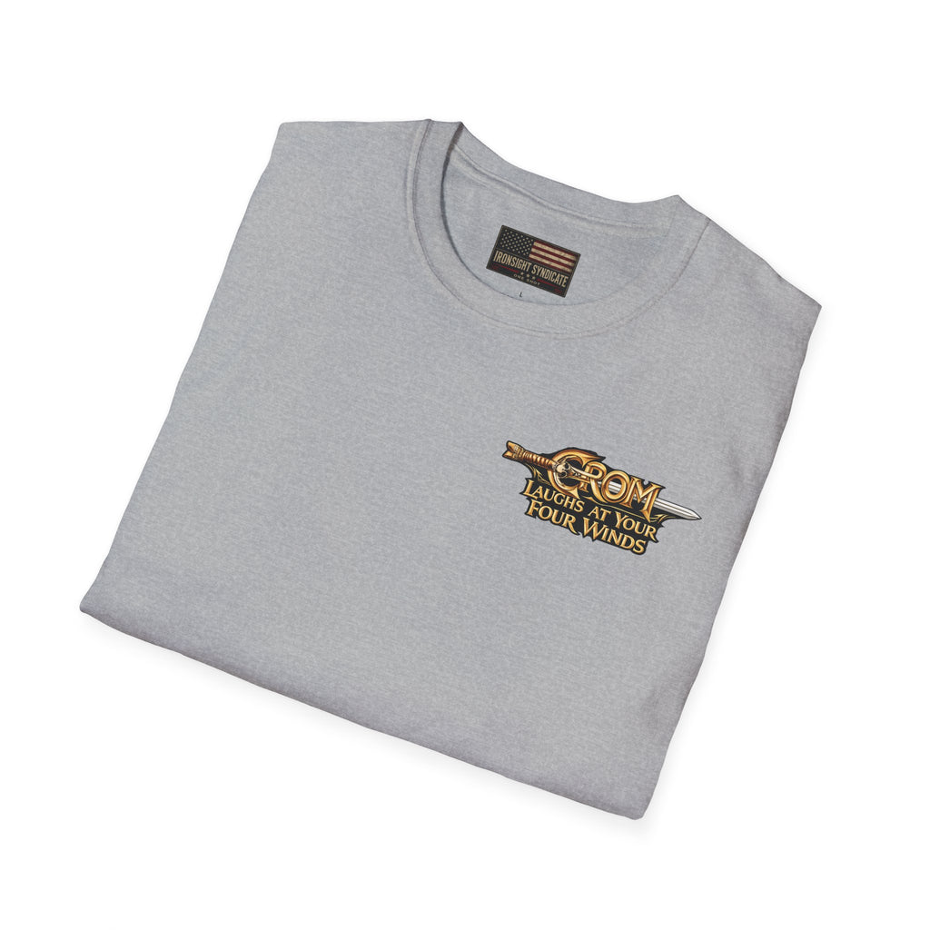 Crom Laughs at Your Four Winds- Conan the Barbarian Inspired T-shirt