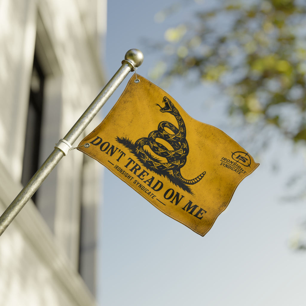 Don't Tread On Me - Vintage Gadsden Flag | Ironsight Syndicate