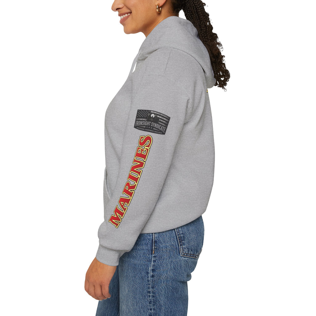 Devil Dog, Teufel Hunden Marine Corps Hooded Sweatshirt