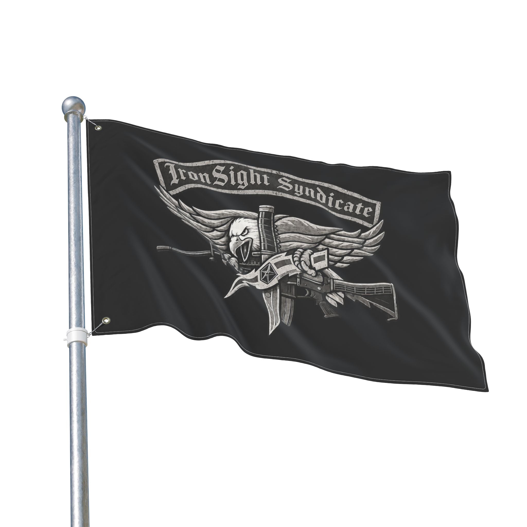 Double Sided SWAT Eagle Flag