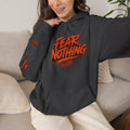Fear Nothing Hoodie (Orange) | Premium Military-Inspired Patriotic Hoodie | Ironsight Syndicate