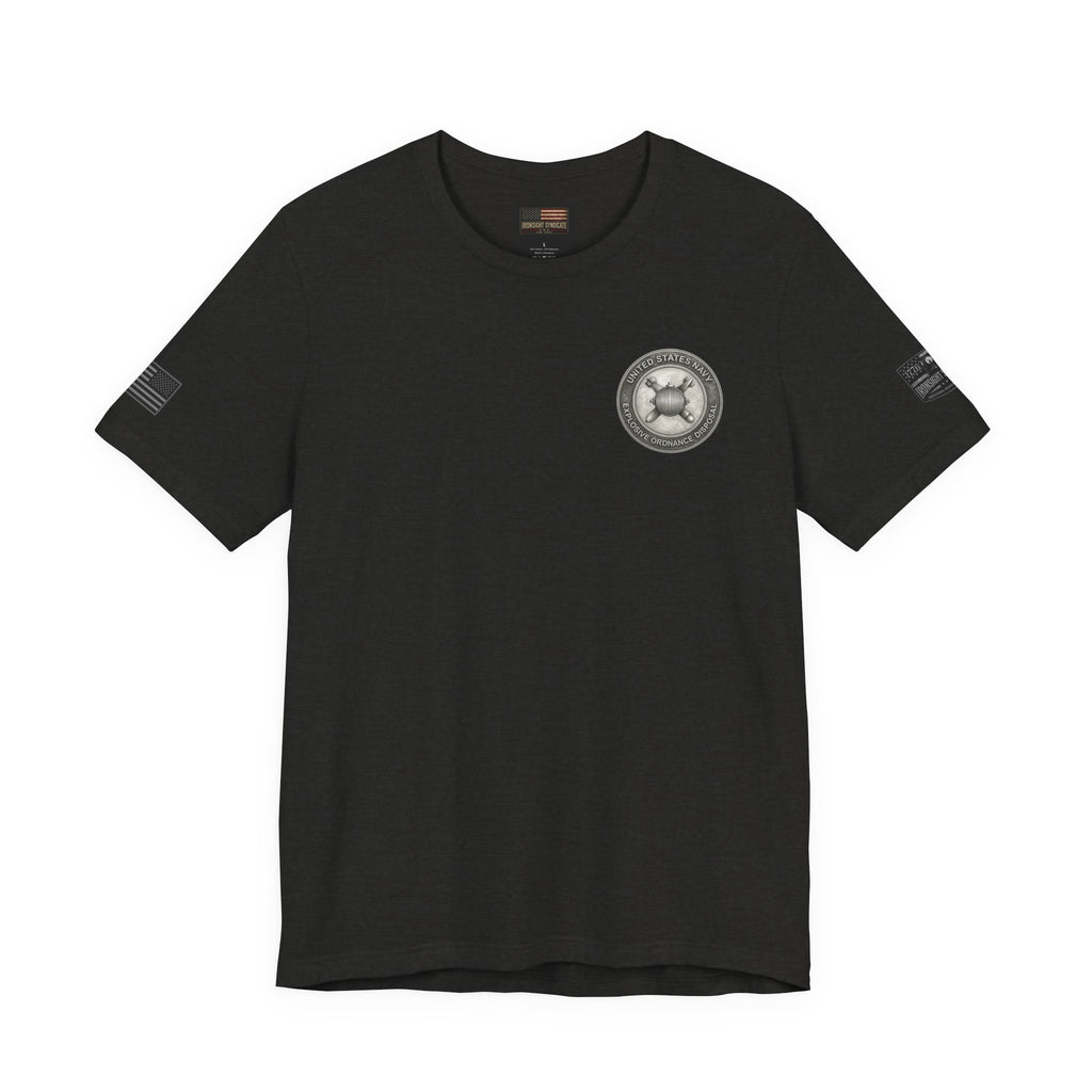 US Navy Master EOD Tech T-Shirt | Patriotic Tee for Veterans, Adult (13 and up), unisex
