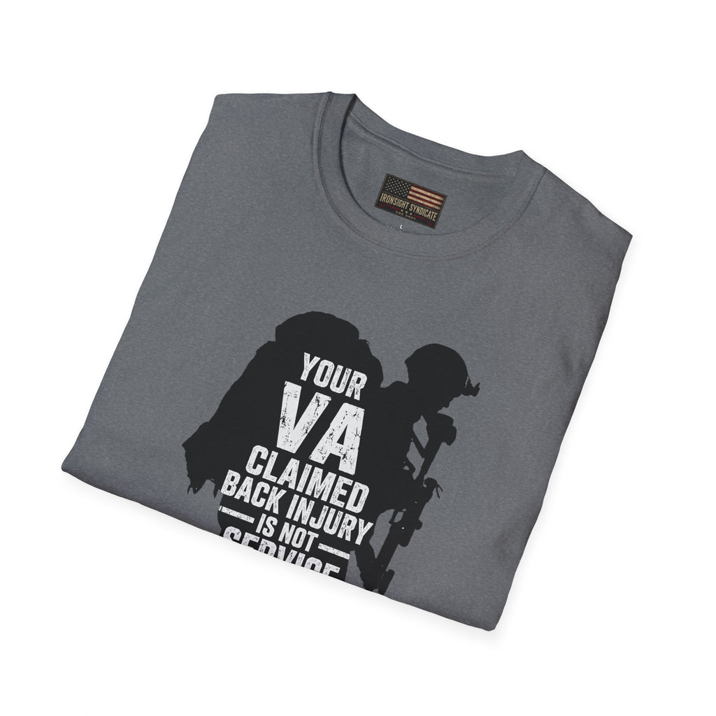 VA Claim Denied Graphic Front T-Shirt
