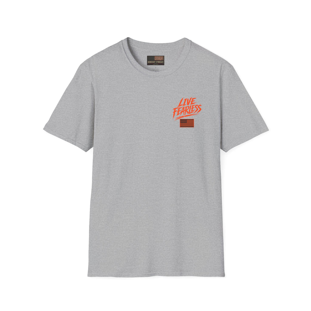 Live Fearless Military-Inspired Graphic T-Shirt | Ironsight Syndicate