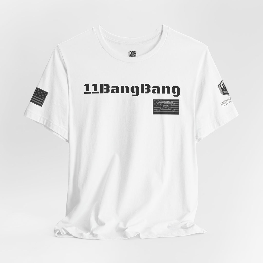 11BangBang Infantry Inspired Patriotic T-Shirt
