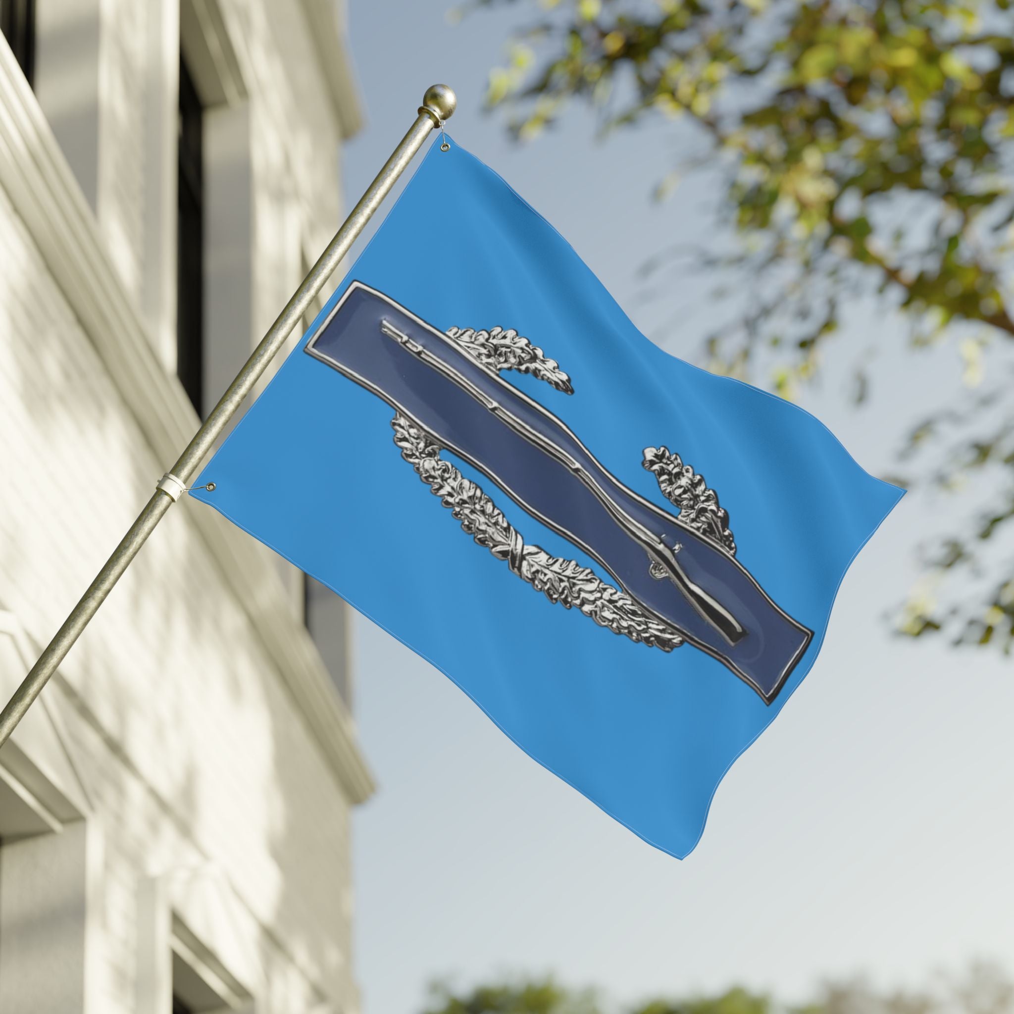 Combat Infantryman Badge Flag | Patriotic Banner for Veterans & Patriots