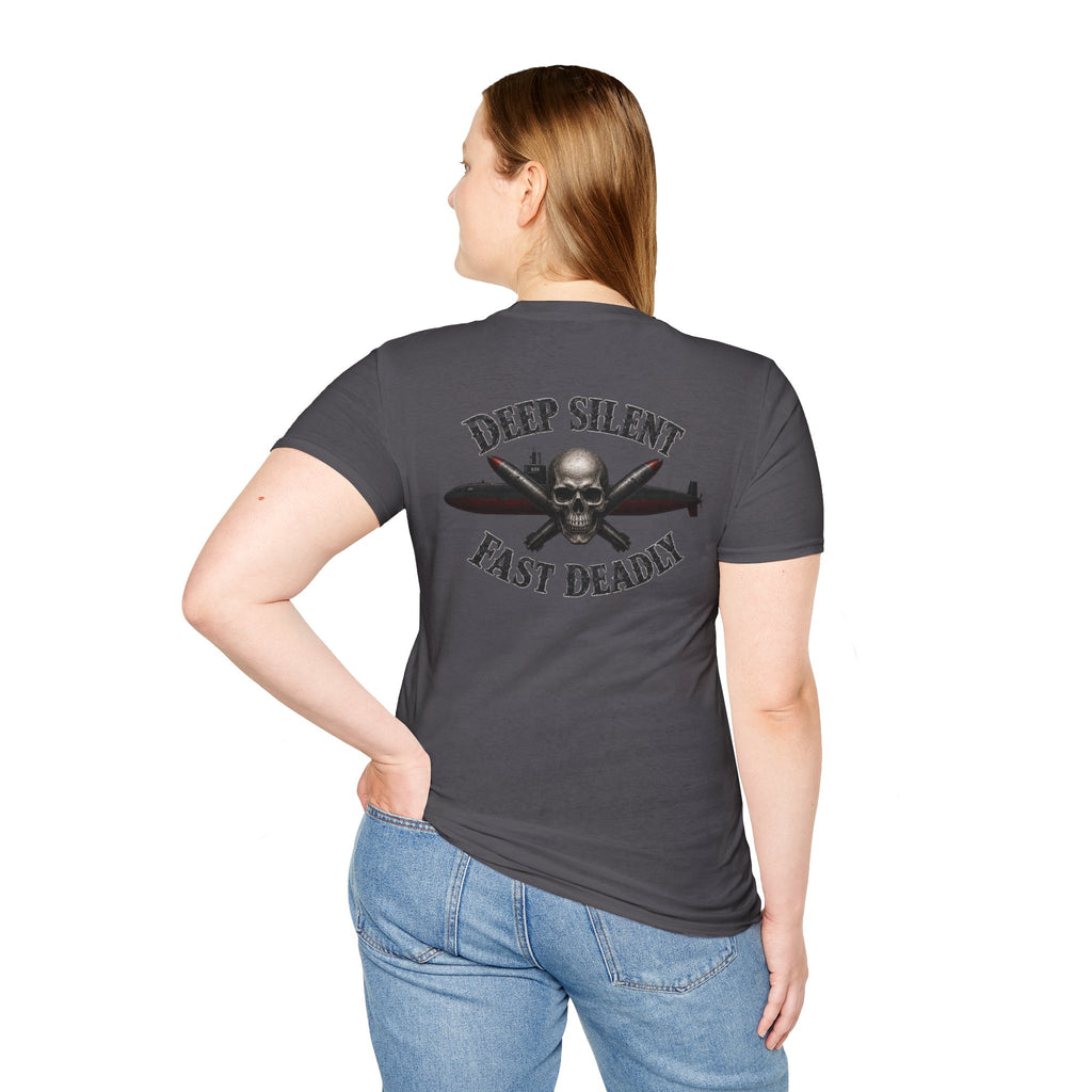 Deep, Silent, Fast Deadly US Navy Submariner T-Shirt