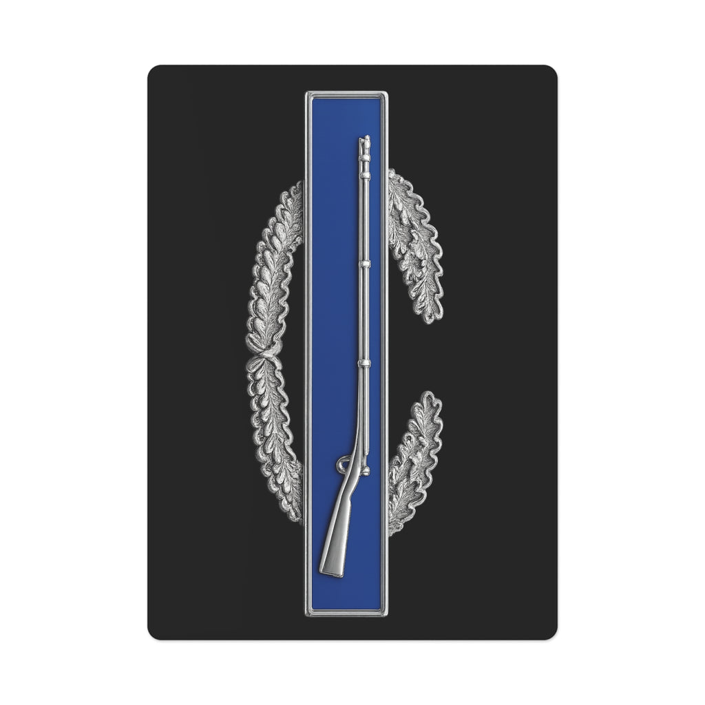 Combat Infantryman Badge Custom Death Cards — CIB Playing Cards — Ironsight Syndicate