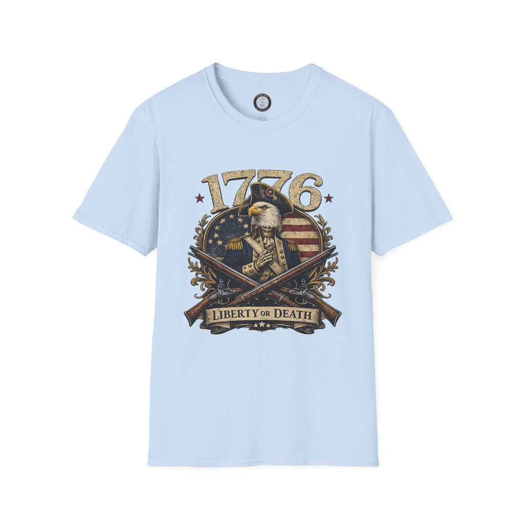 Bald Eagle 1776 Liberty or Death Tee