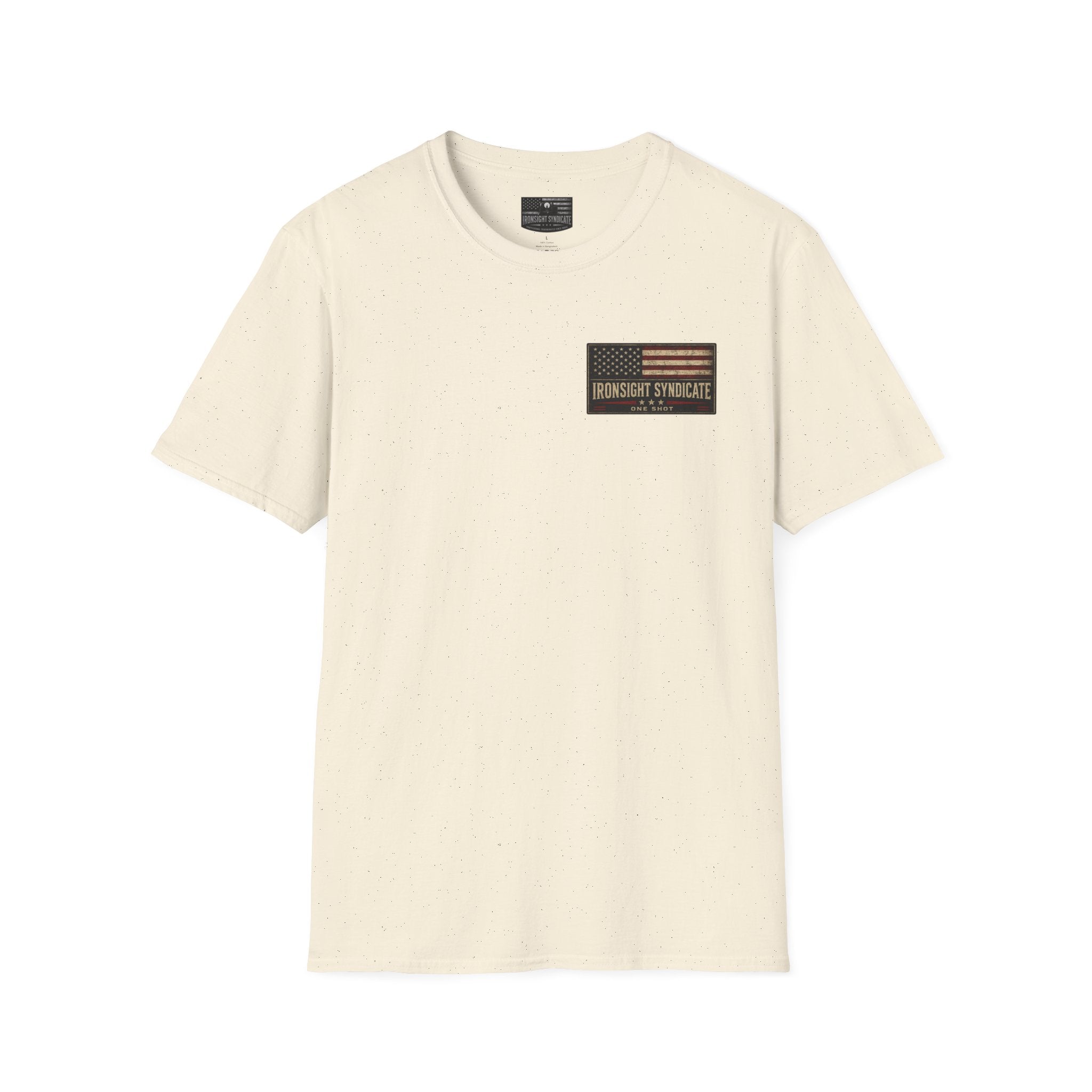 MH-60 Liberty Hawk! Patriotic Ironsight Syndicate T-Shirt | Patriotic Military Graphic Tee for Veterans & Patriots, Adult (13 and up), unisex