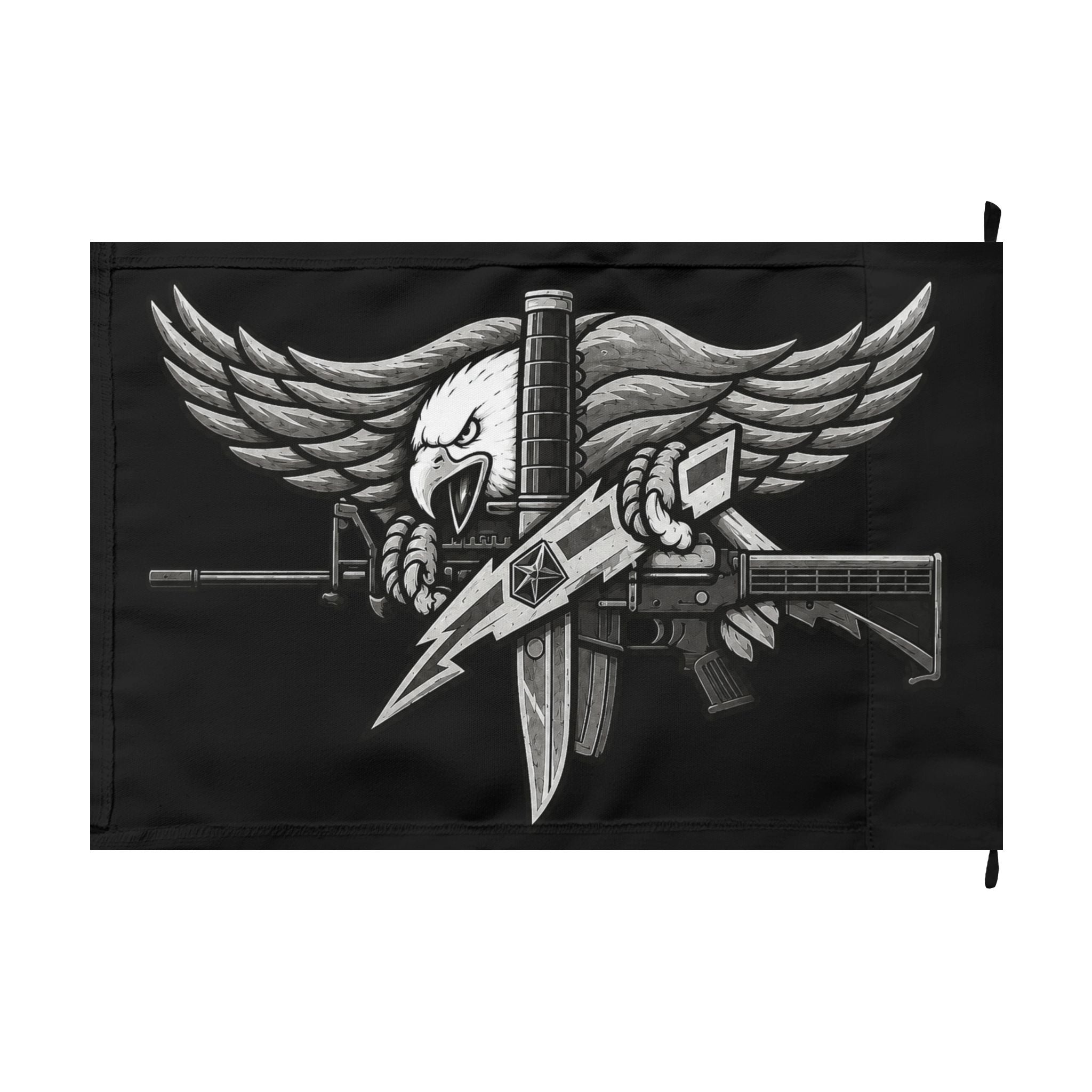 Double-Sided SWAT Eagle Law Enforcement Only Flag | Ironsight Syndicate