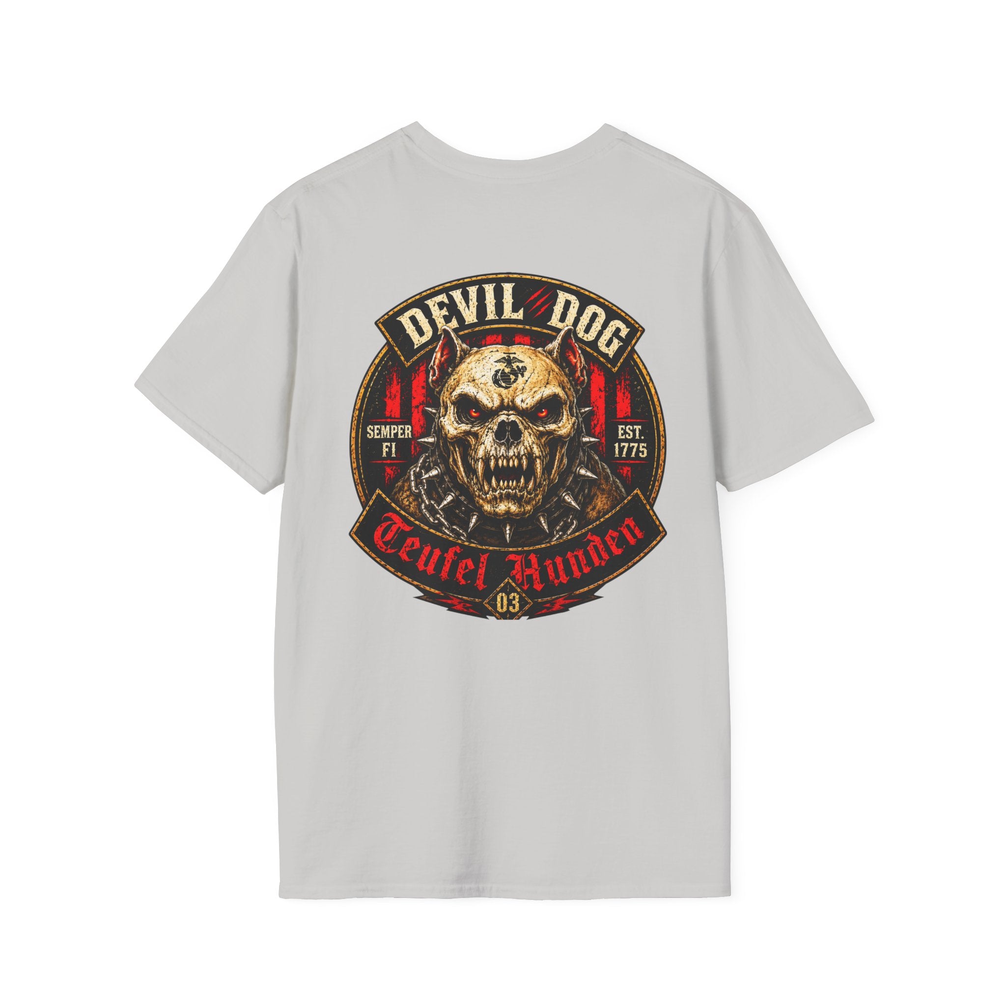 Devil Dog, Teufel Hunden Marine Corps T-Shirt