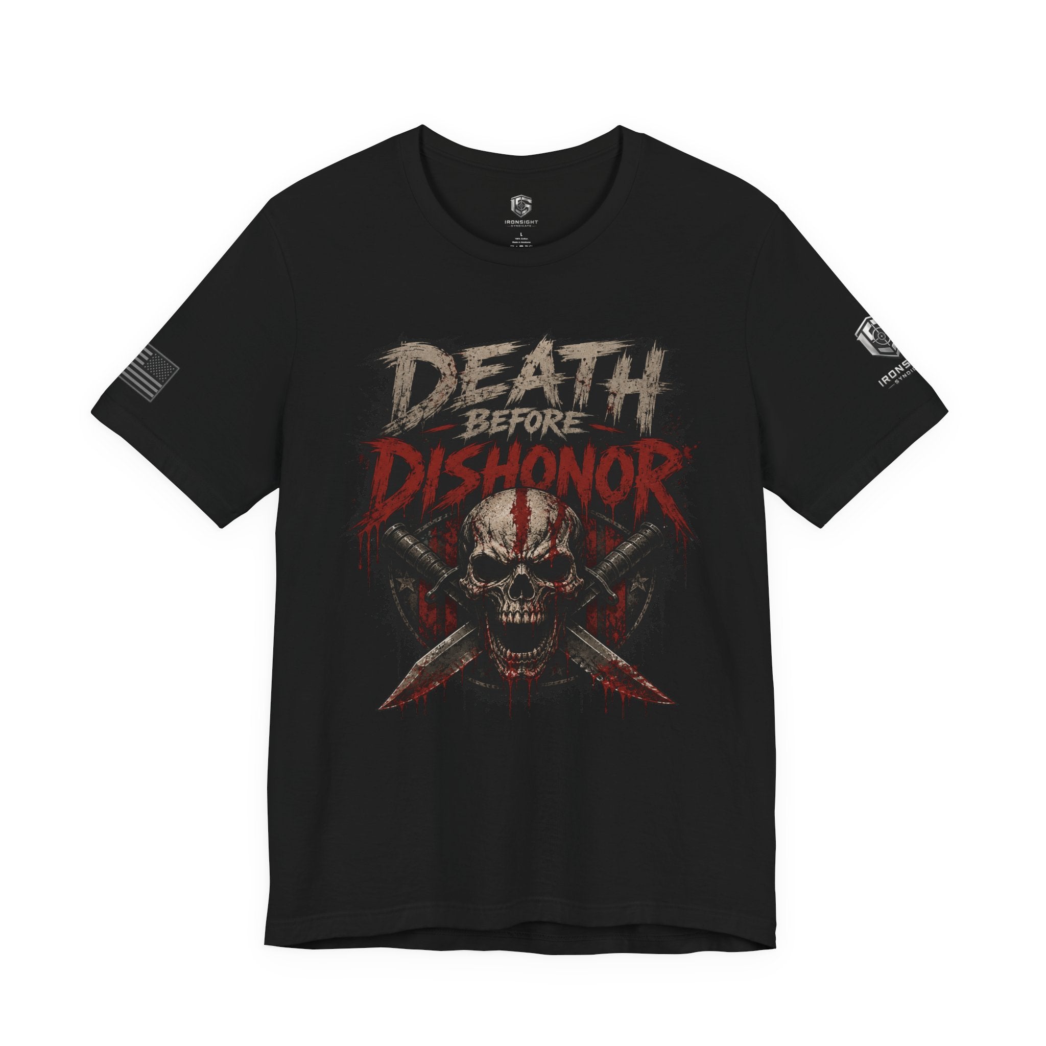 Death Before Dishonor T-Shirt - Black | Ironsight Syndicate