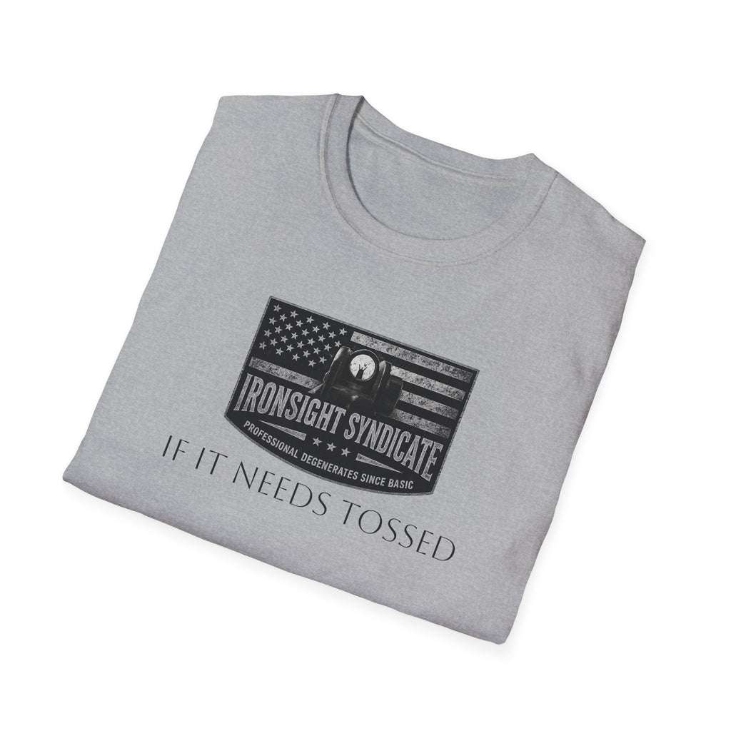 Toss It.  Funny Hand Grenade Tee