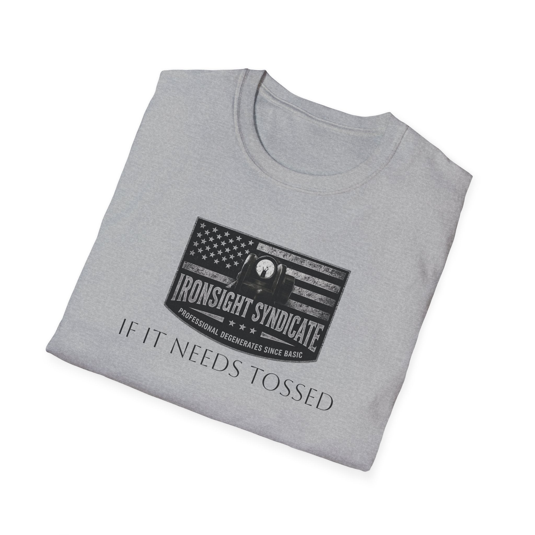 Toss It.  Funny Hand Grenade Tee