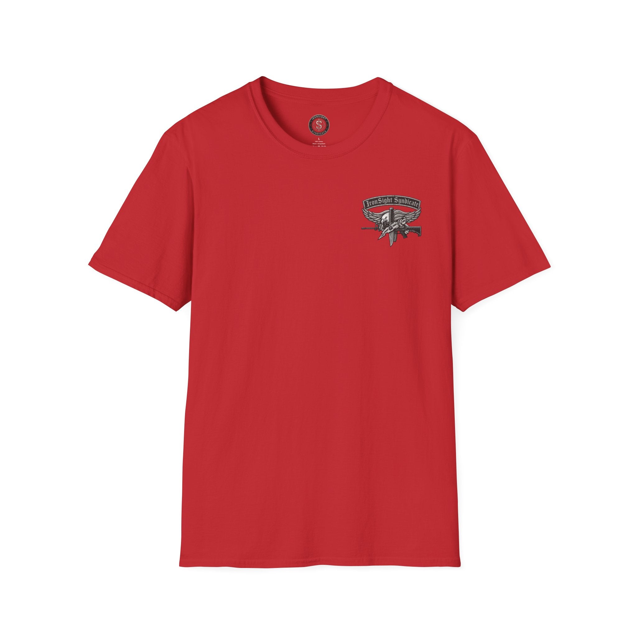 SWAT Eagle T-Shirt — "IronSight Syndicate"  T-Shirt | Patriotic Military Graphic Tee for Veterans & Patriots, Adult (13 and up), unisex