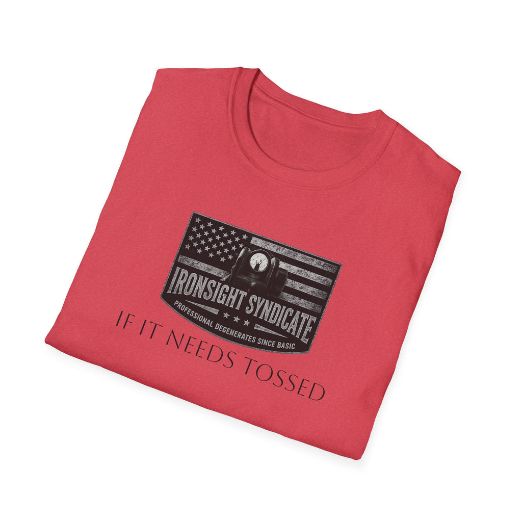 Toss It.  Funny Hand Grenade Tee