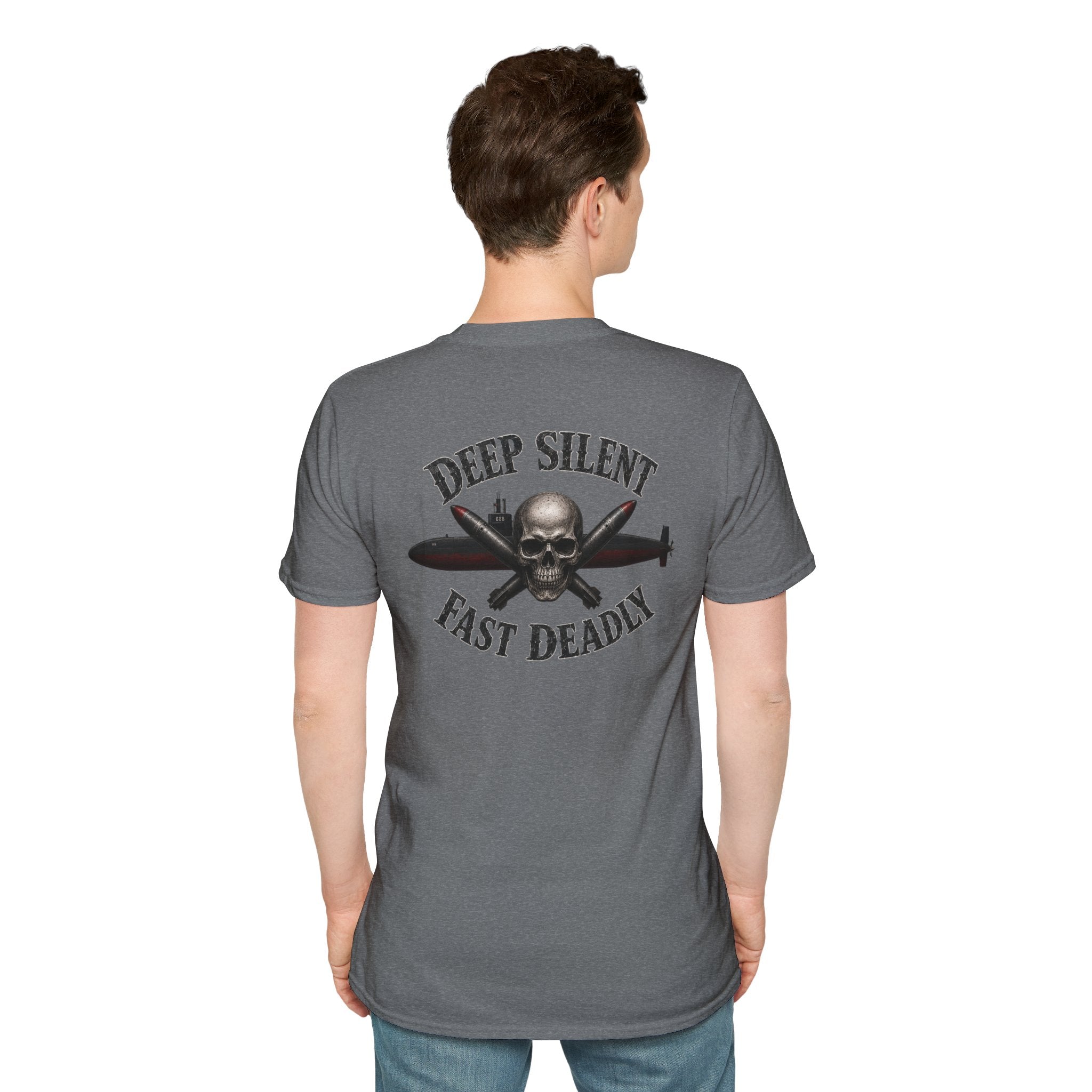 Deep, Silent, Fast Deadly US Navy Submariner T-Shirt