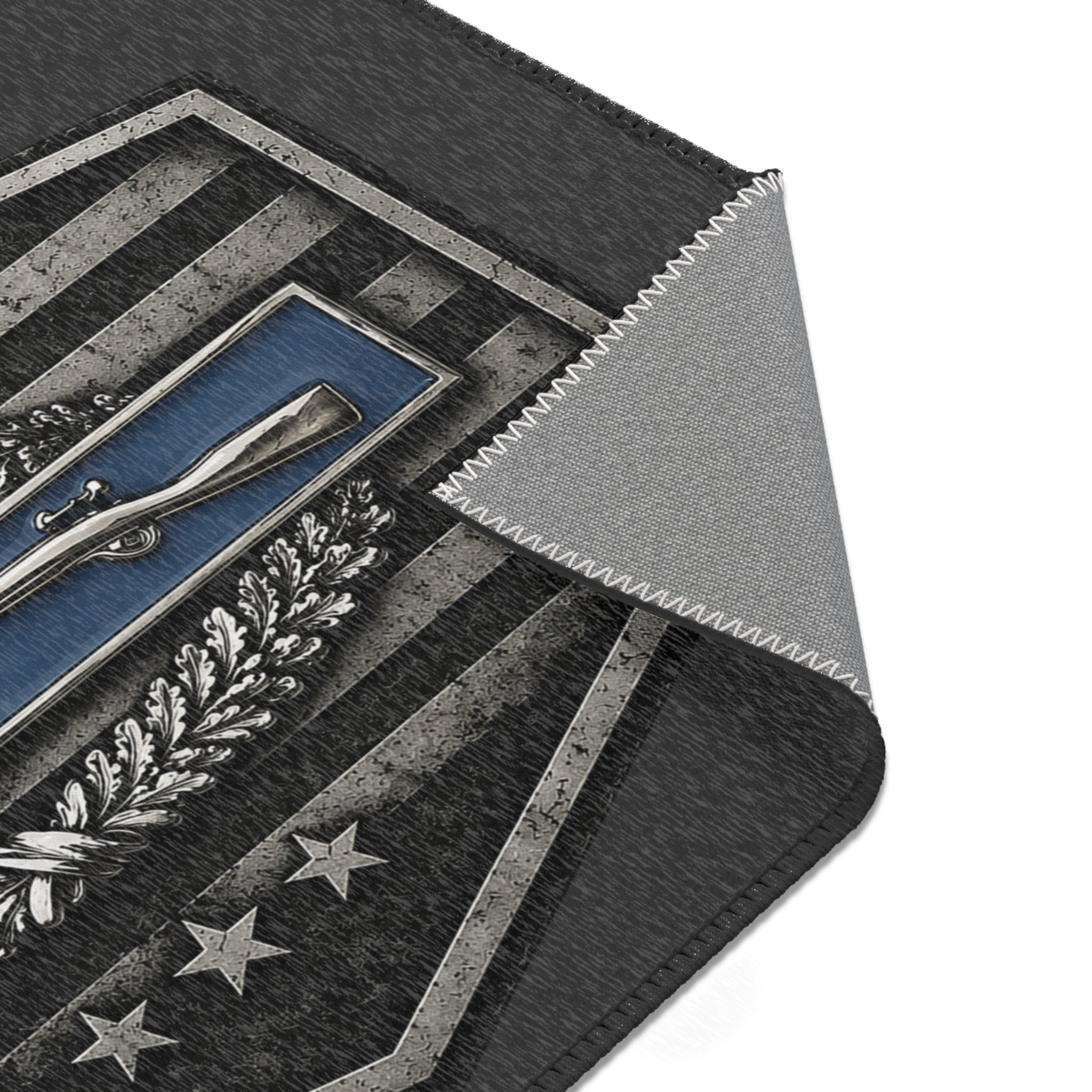 Combat Infantryman Badge Area Rug — Military Honor Floor Mat — Ironsight Syndicate - 4