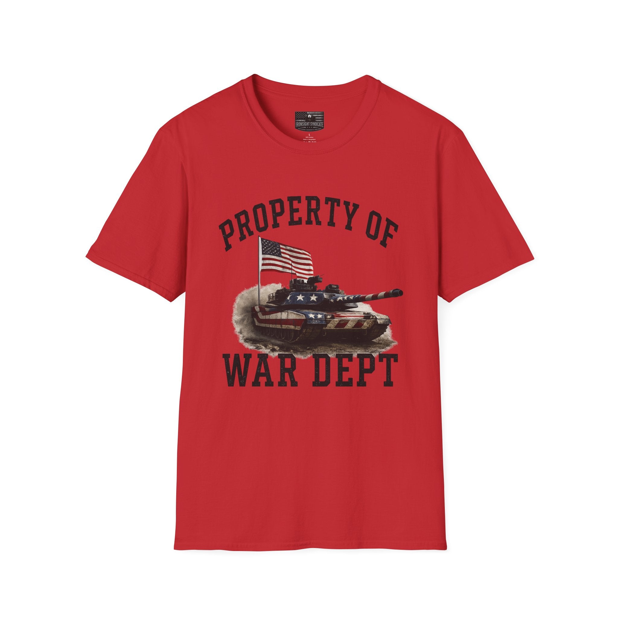 War Dept Athletic T-Shirt | Patriotic Military Training Tee for Veterans & Patriots, Adult (13 and up), unisex