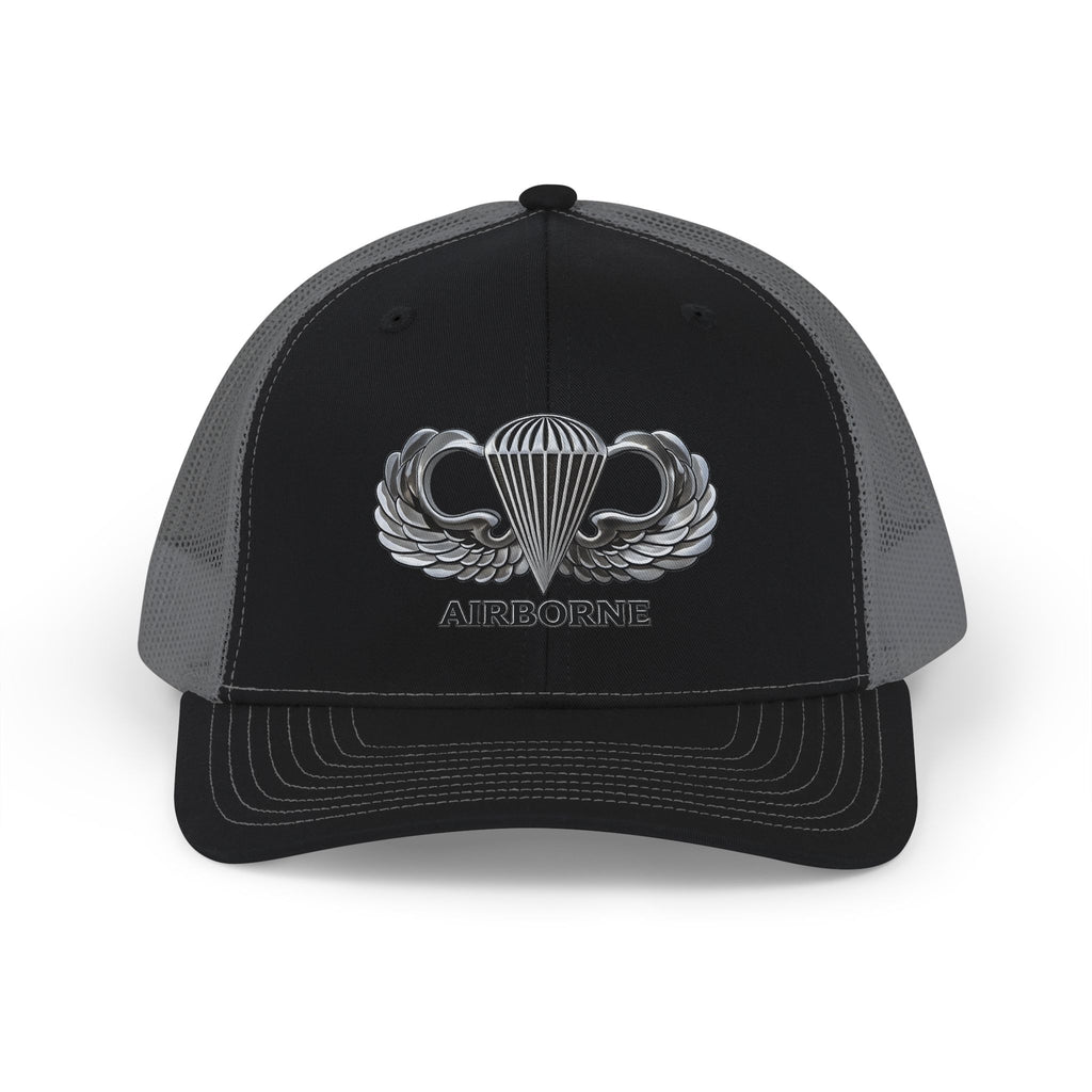Airborne Wings Snapback Trucker Hat | Ironsight Syndicate