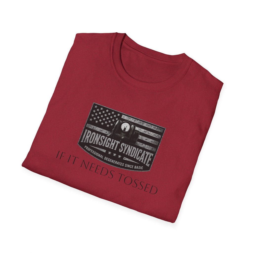 Toss It.  Funny Hand Grenade Tee