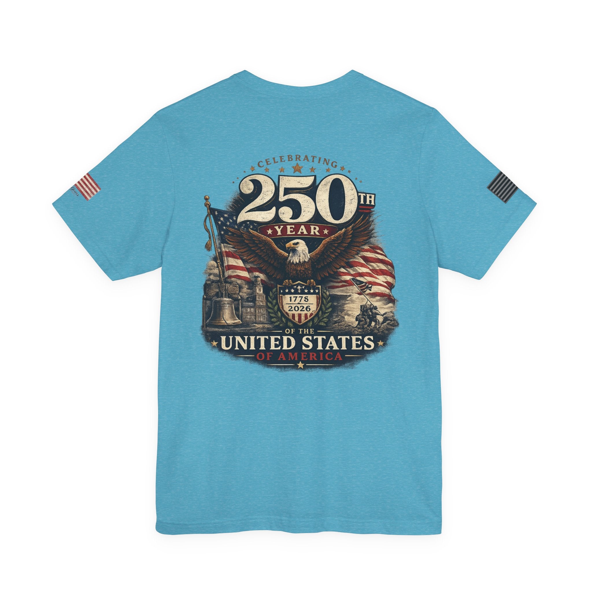 America 250th Anniversary T-Shirt | Patriotic Eagle & American Flag Shirt | 1776-2026 United States Tee