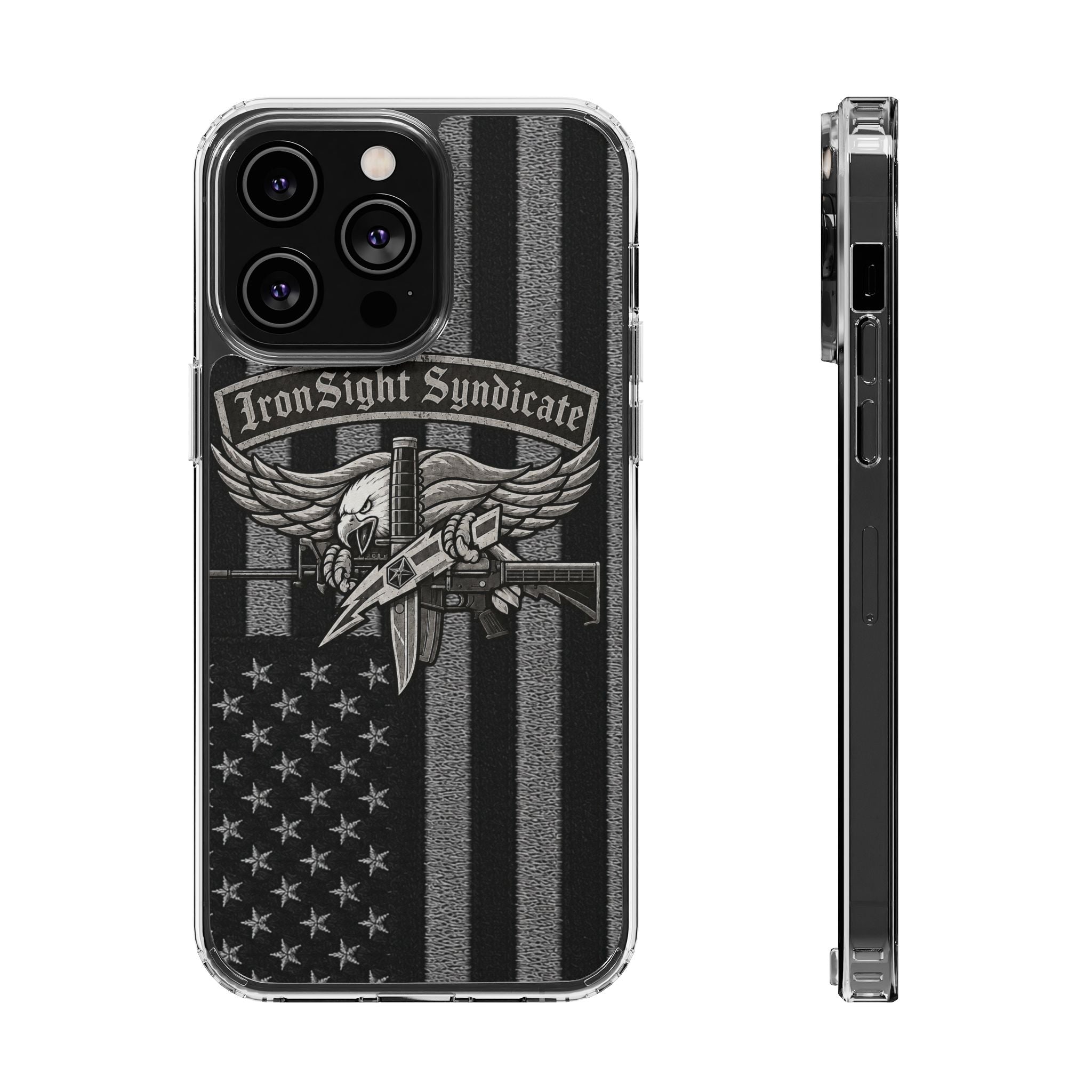SWAT Eagle Clear Impact-Resistant Phone Case