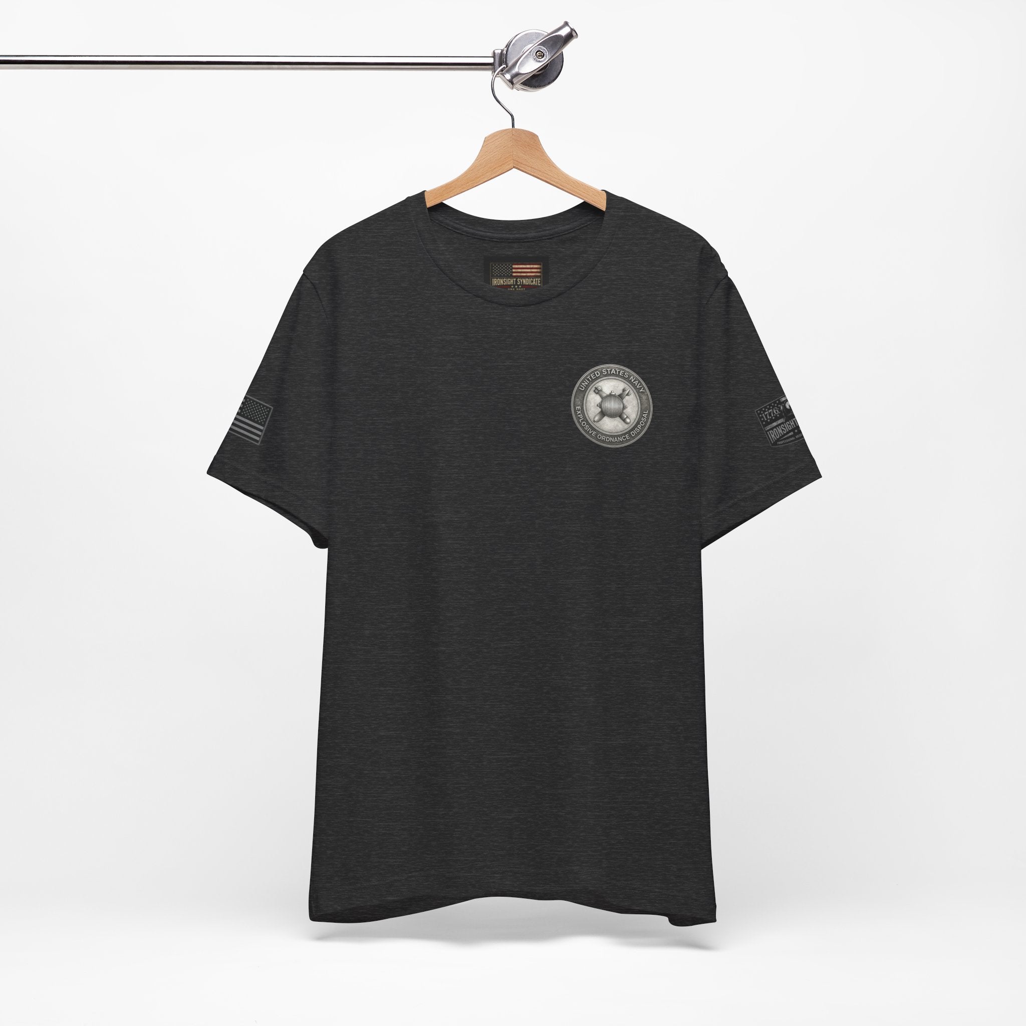 US Navy Master EOD Tech T-Shirt | Patriotic Tee for Veterans, Adult (13 and up), unisex