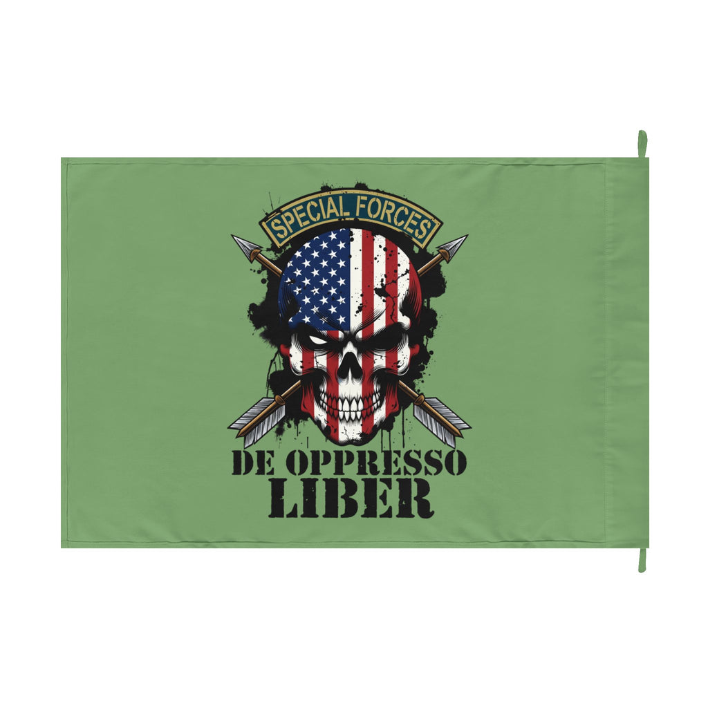 Special Forces De Oppresso Liber Skull Flag | Ironsight Syndicate