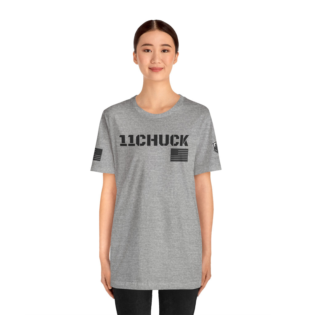 11Chuck Indirect Fire Infantryman Inspired Patriotic T-Shirt