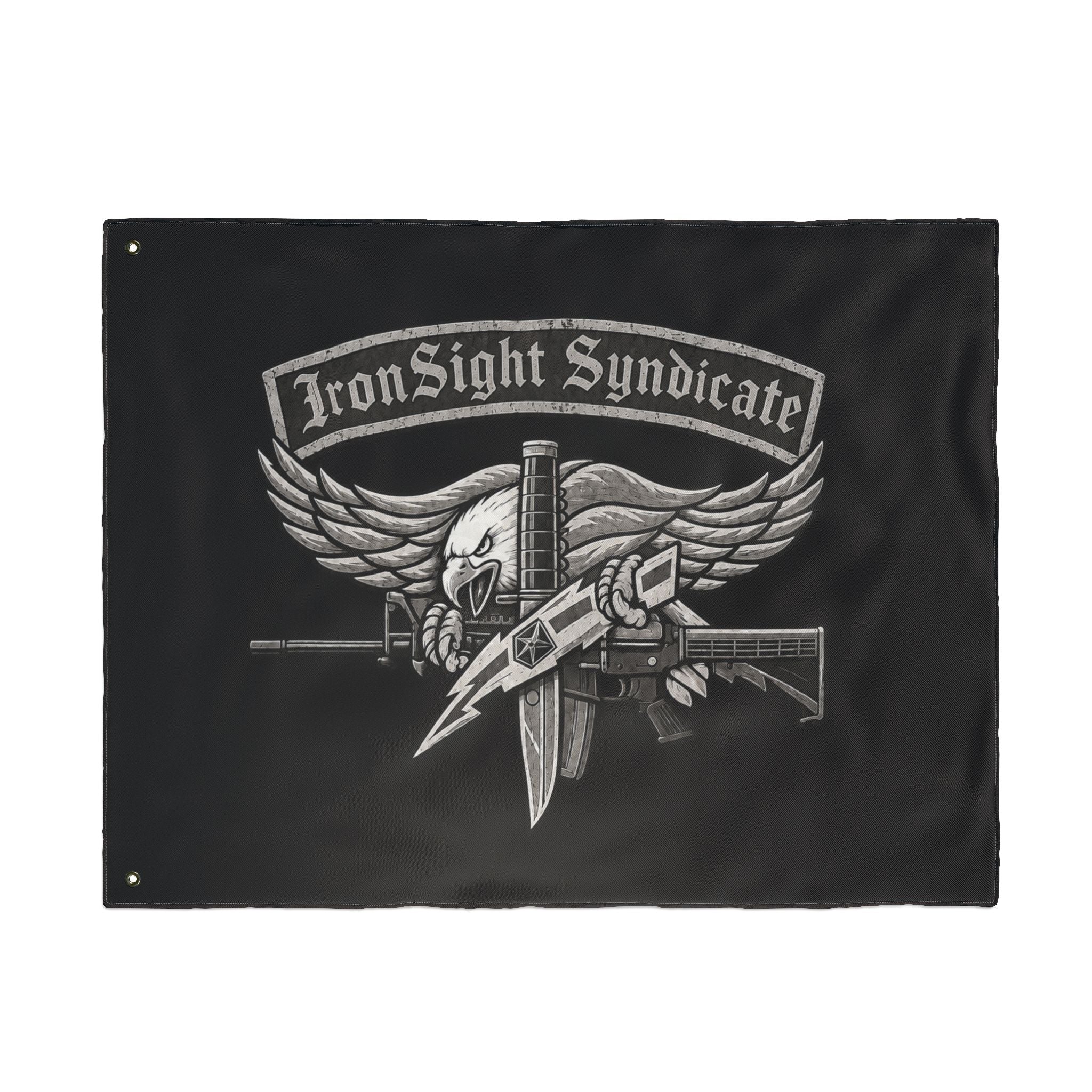 Double Sided SWAT Eagle Flag