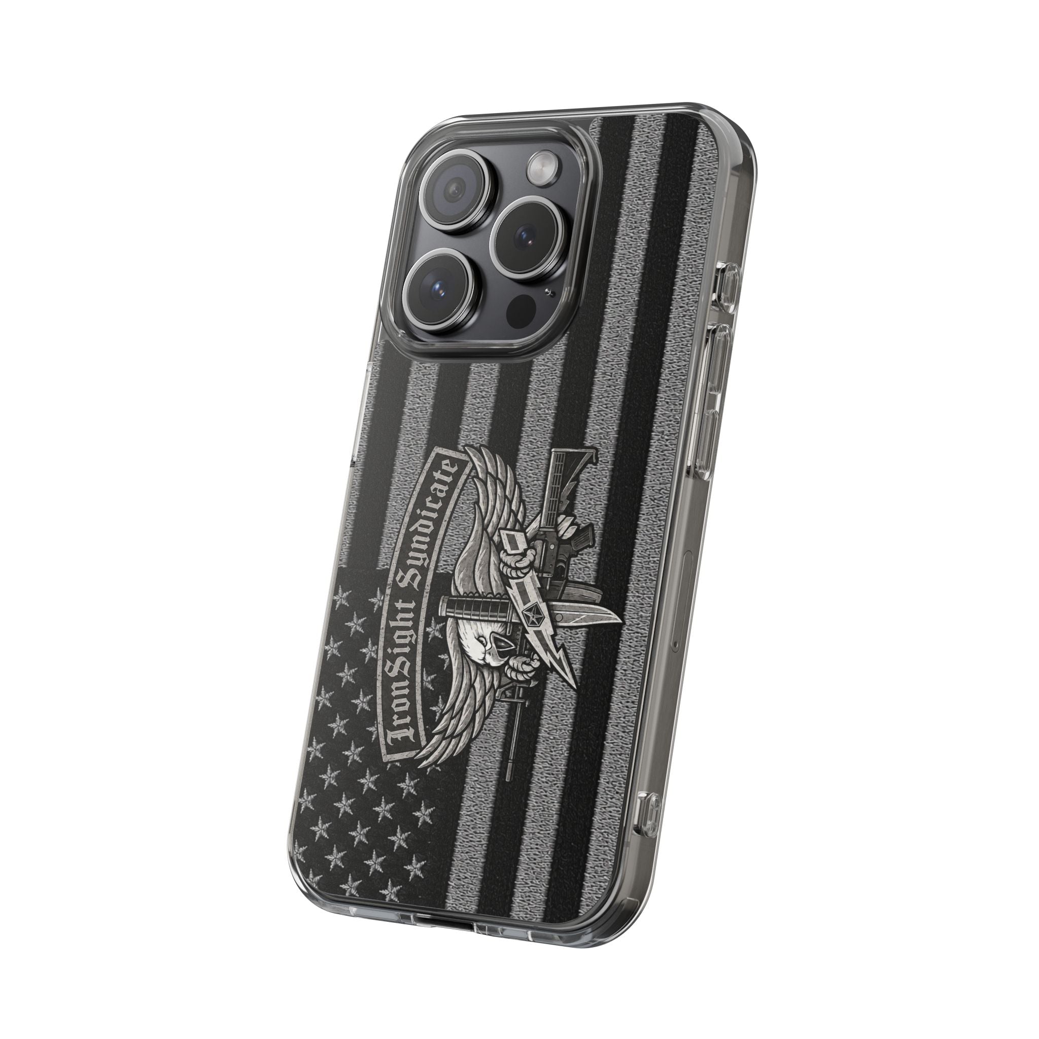 SWAT Eagle Clear Impact-Resistant Phone Case - i | Ironsight Syndicate