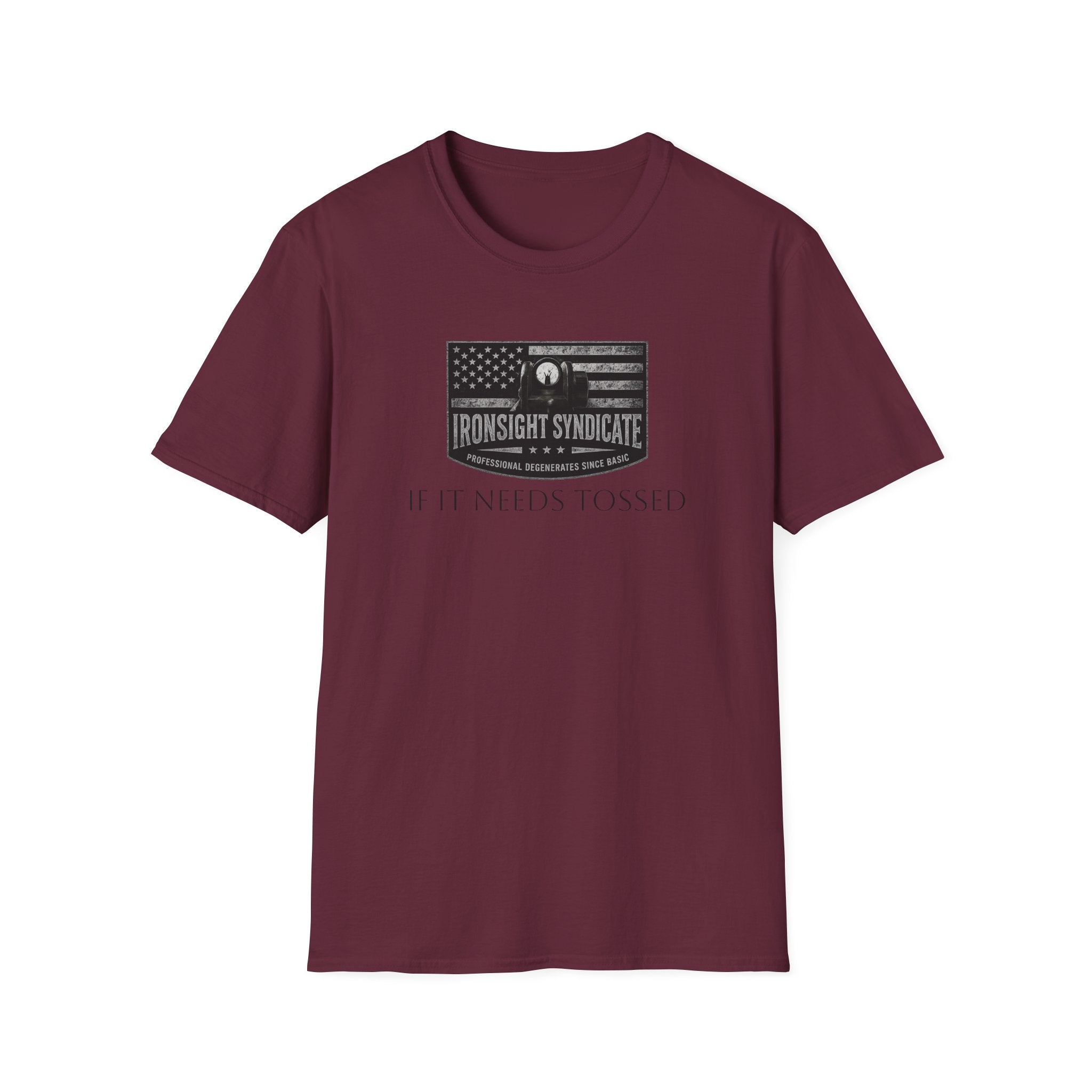 Toss It.  Funny Hand Grenade Tee
