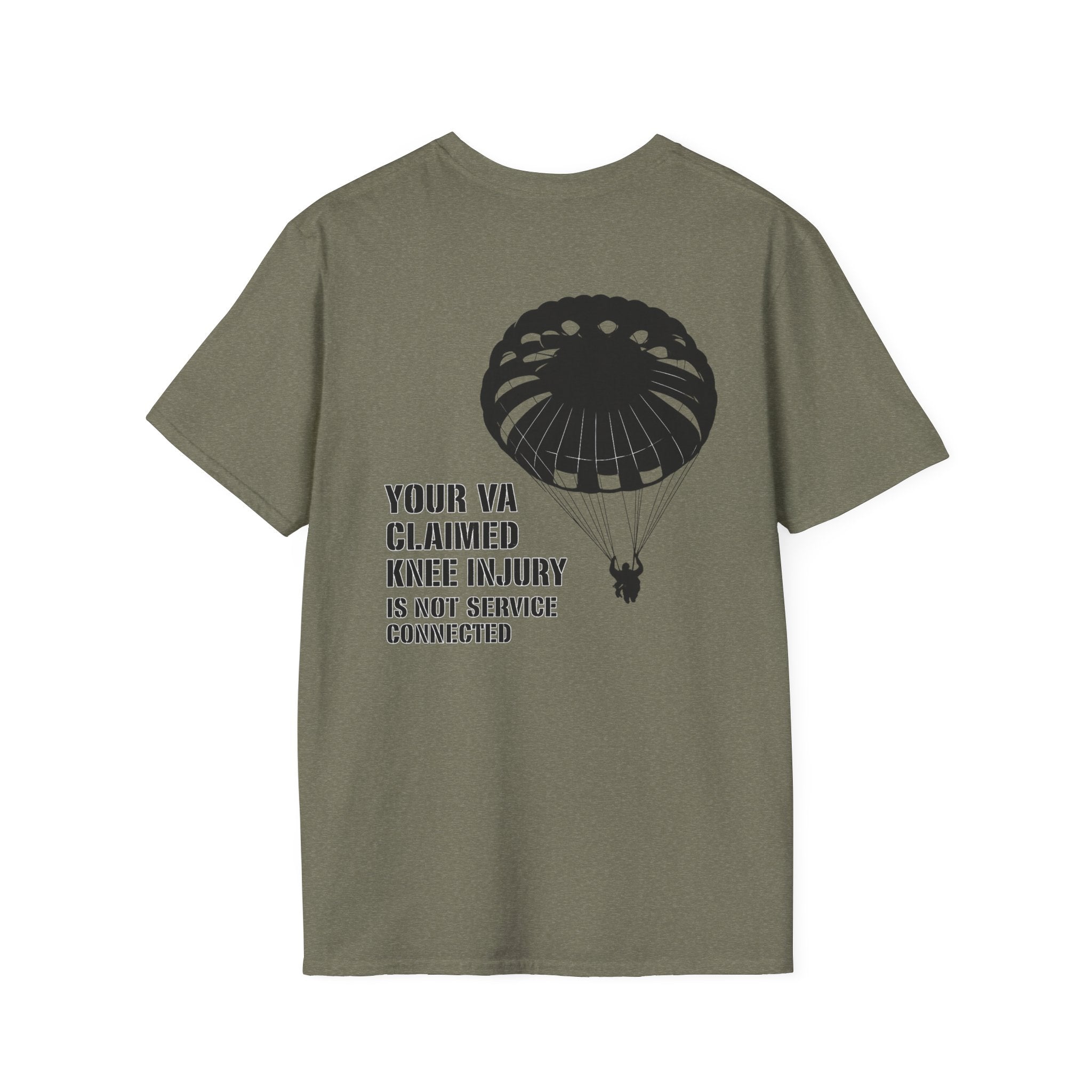 VA Knee injury claim is not service connected T-Shirt | Ironsight Syndicate