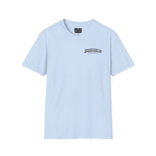 Breacher Up Red White and  Blue T-Shirt, Adult (13 and up), unisex - Light Blue / S | Ironsight Syndicate