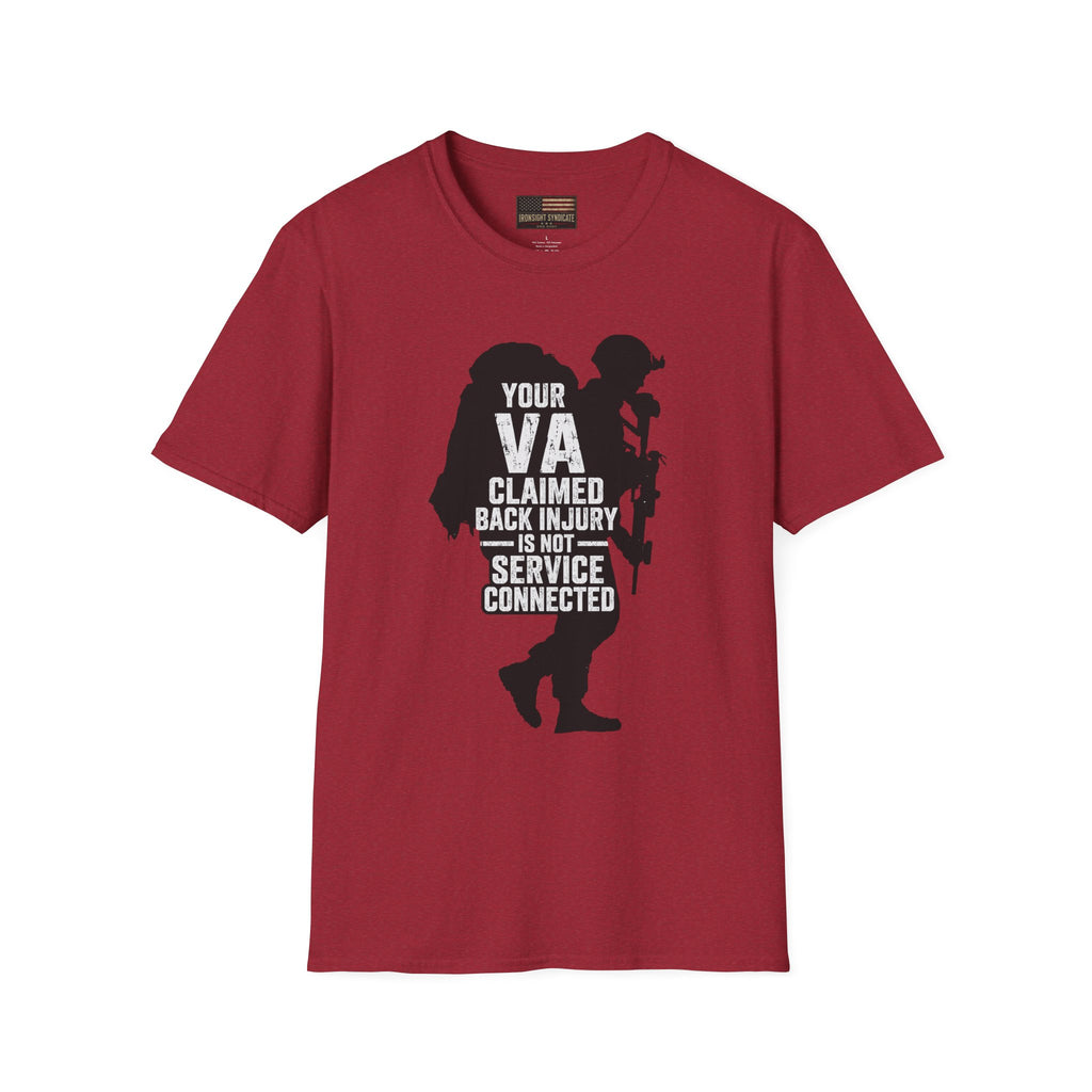 VA Claim Denied Graphic Front T-Shirt