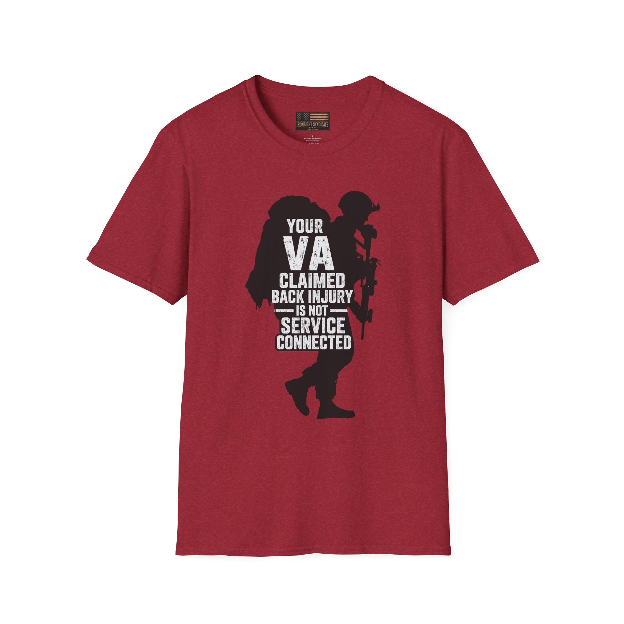 VA Claim Denied Graphic Front T-Shirt