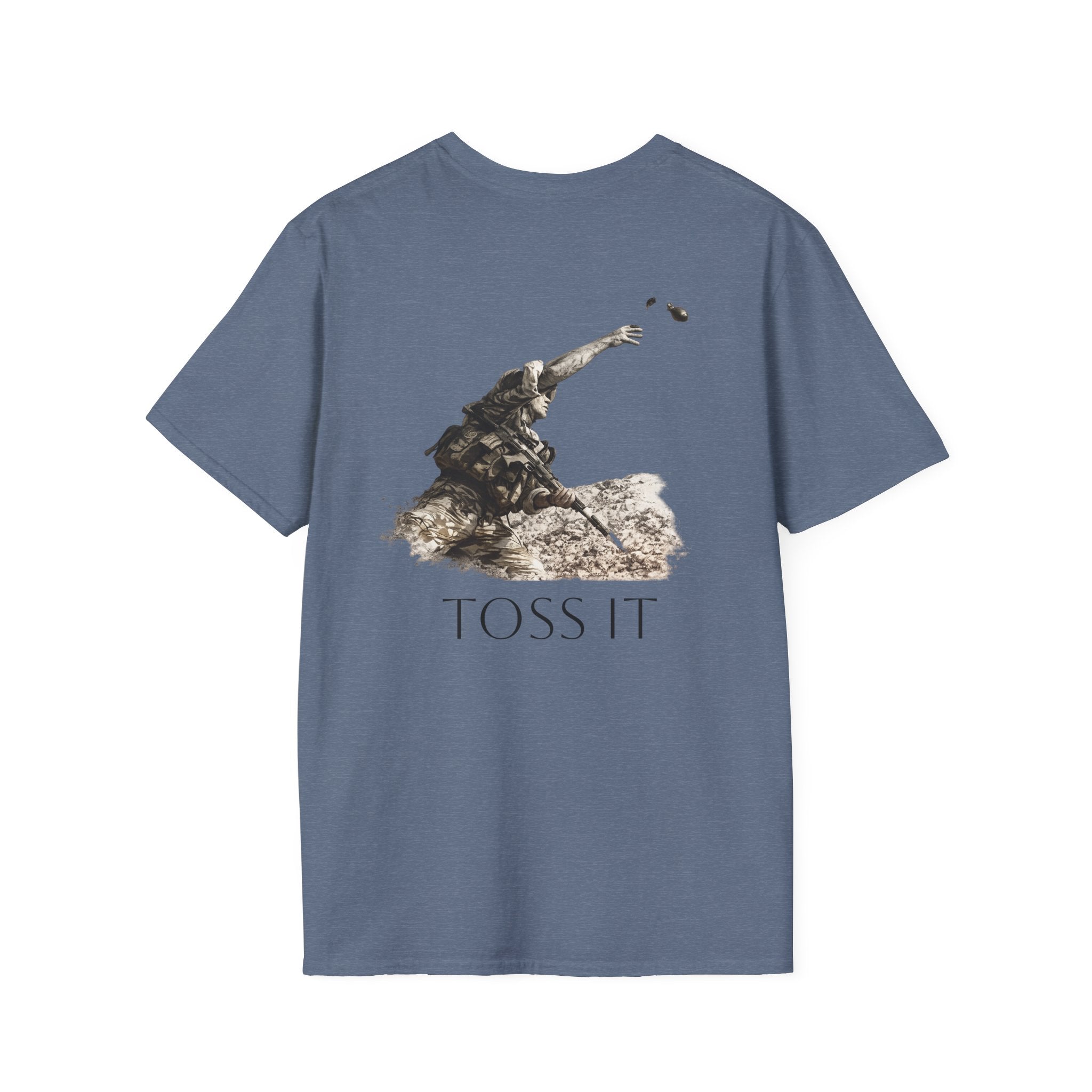 Toss It.  Funny Hand Grenade Tee